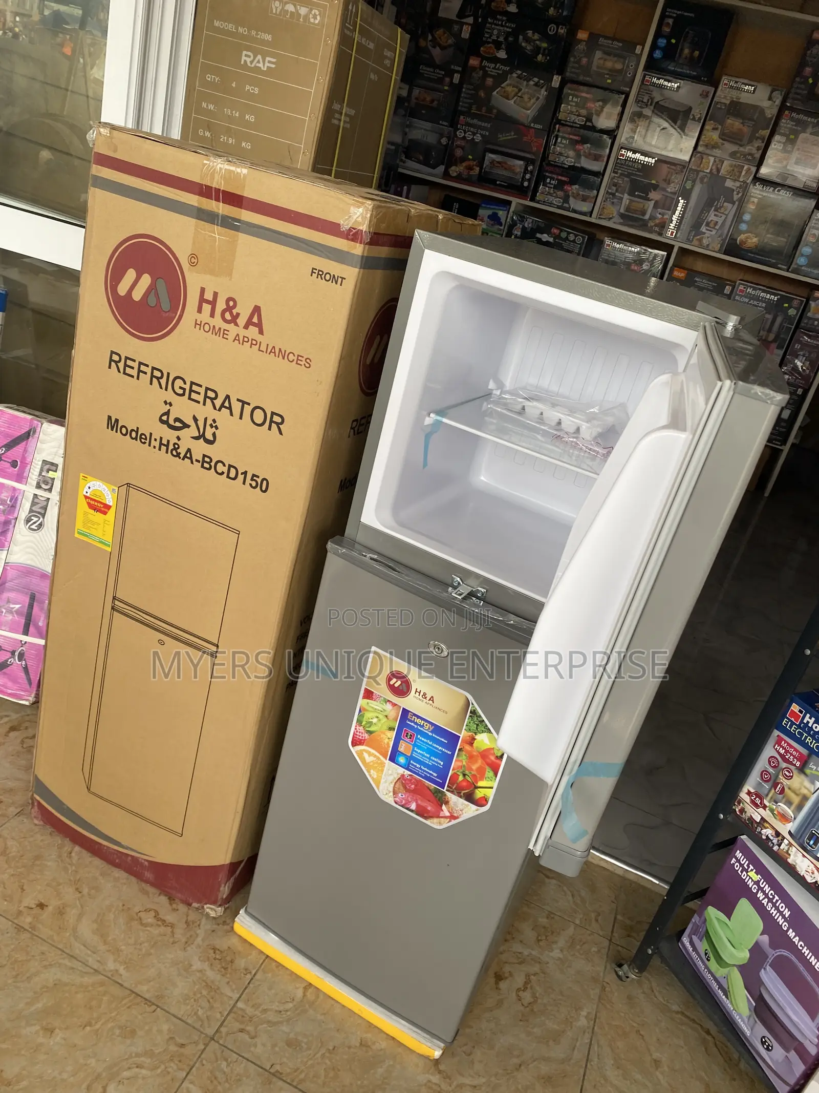 Double Door Fridge for Hostels