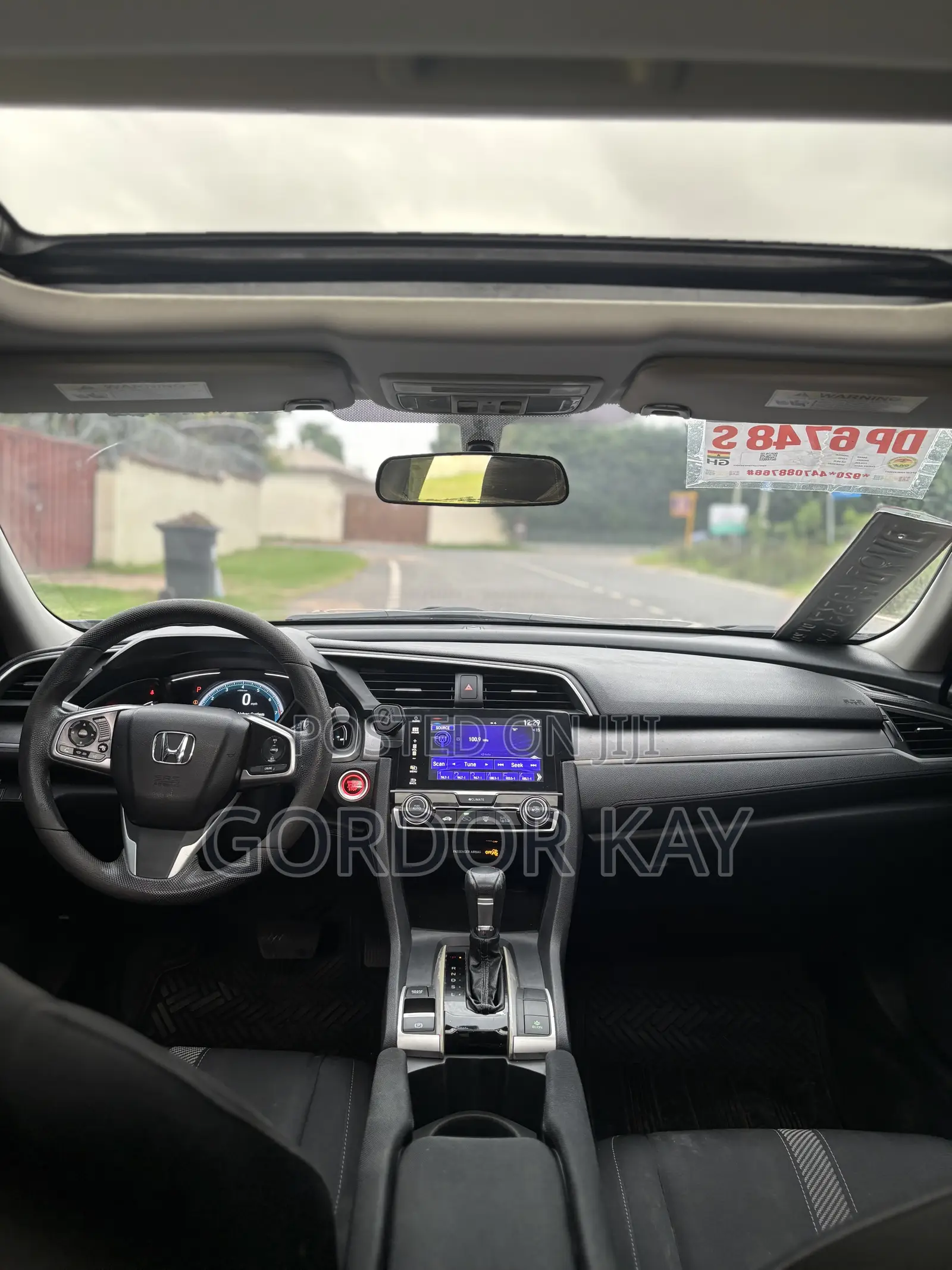 Honda Civic 2017 Blue