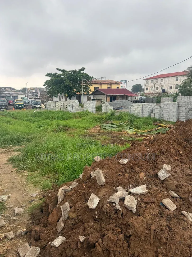 One Plot Main Roadside Land for Sale at Ofankor Achimota Highway