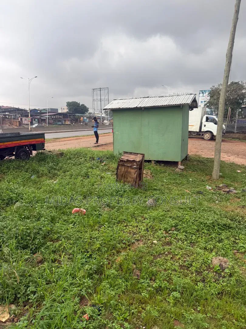One Plot Main Roadside Land for Sale at Ofankor Achimota Highway