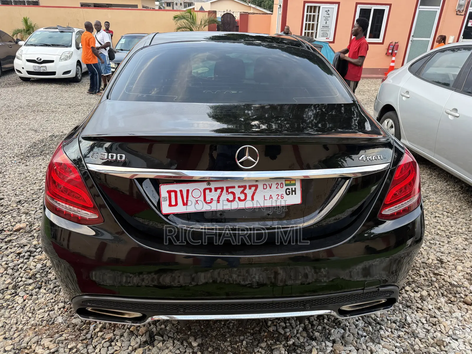 Mercedes-Benz C300 Luxury 4Matic Sedan AWD (2.0L 4cyl 7A) 2016 Black
