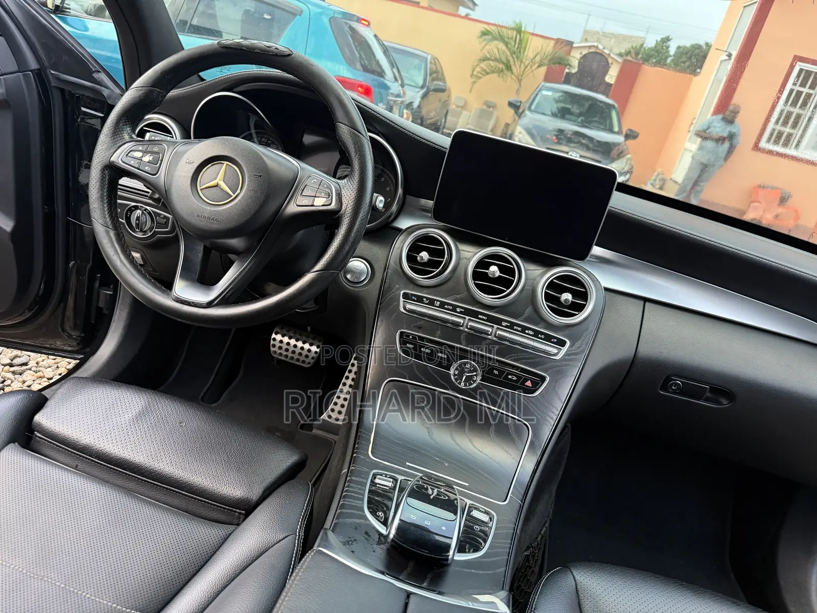 Mercedes-Benz C300 Luxury 4Matic Sedan AWD (2.0L 4cyl 7A) 2016 Black