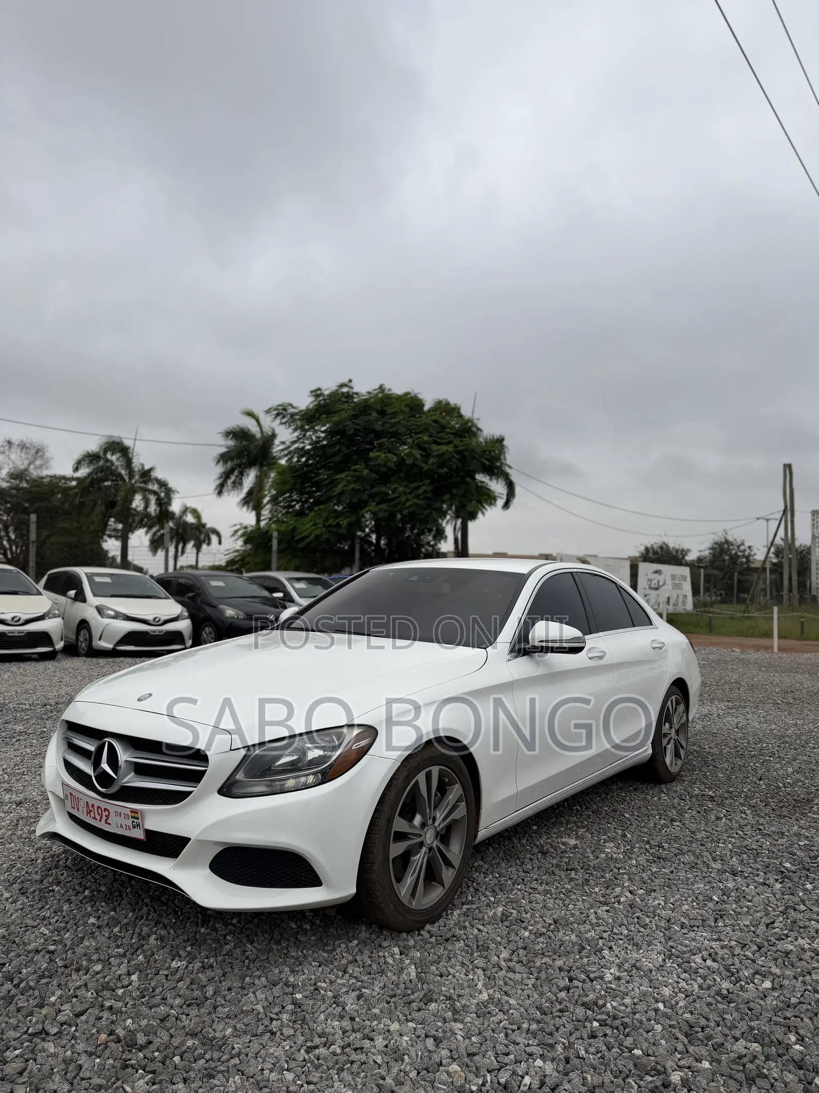 Mercedes-Benz C300 Base 4Matic Sedan AWD (2.0L 4cyl 7A) 2017 White