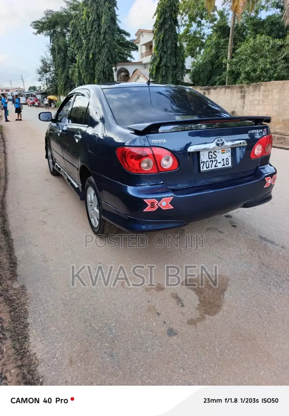Toyota Corolla 2006 Blue