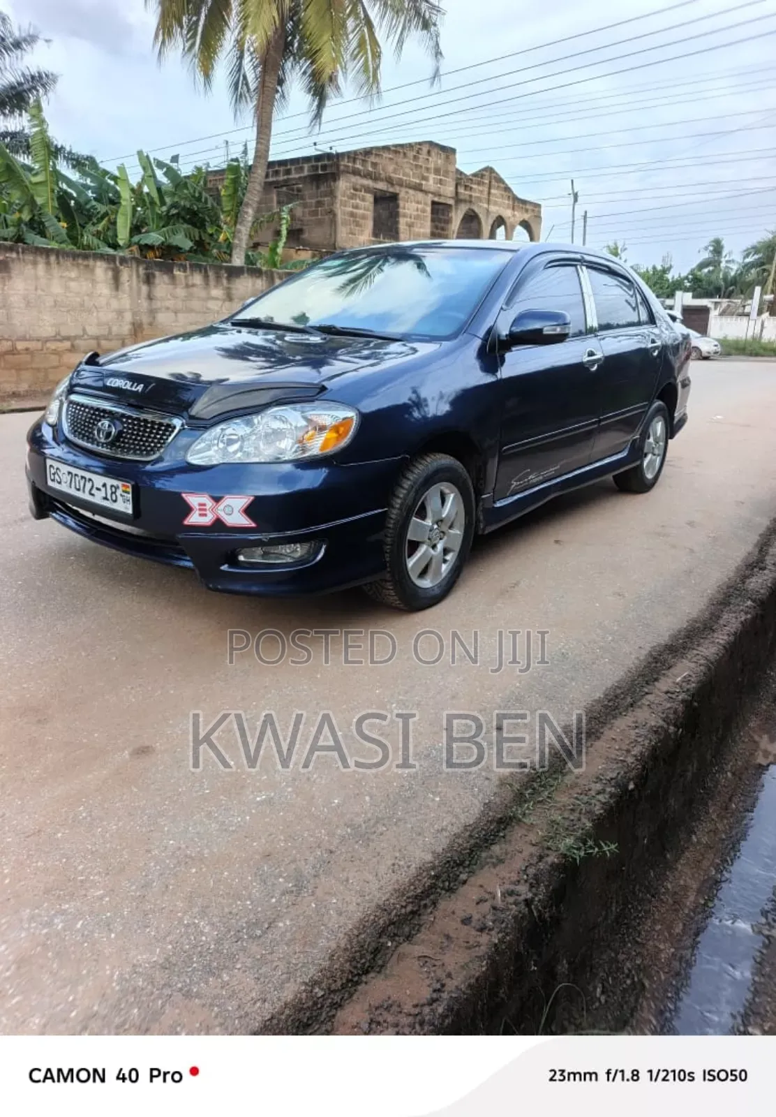 Toyota Corolla 2006 Blue