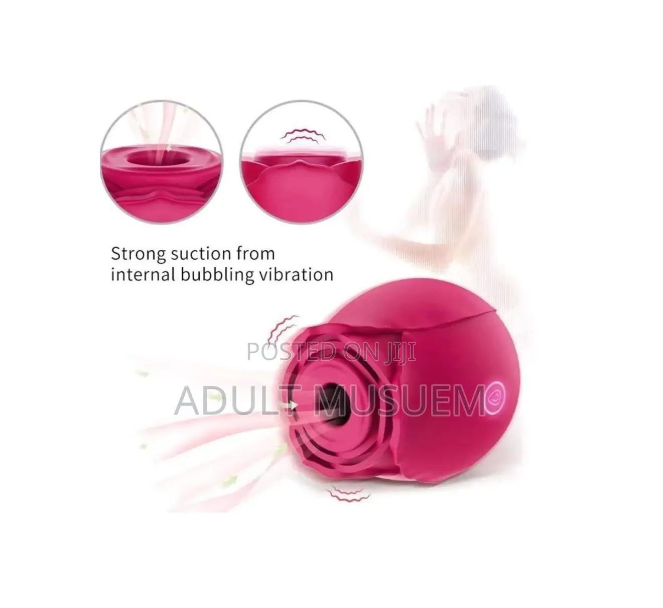 Clitoris Stimulator for Women | Rose Vagina Sucking Vibrator (MXX-08i)