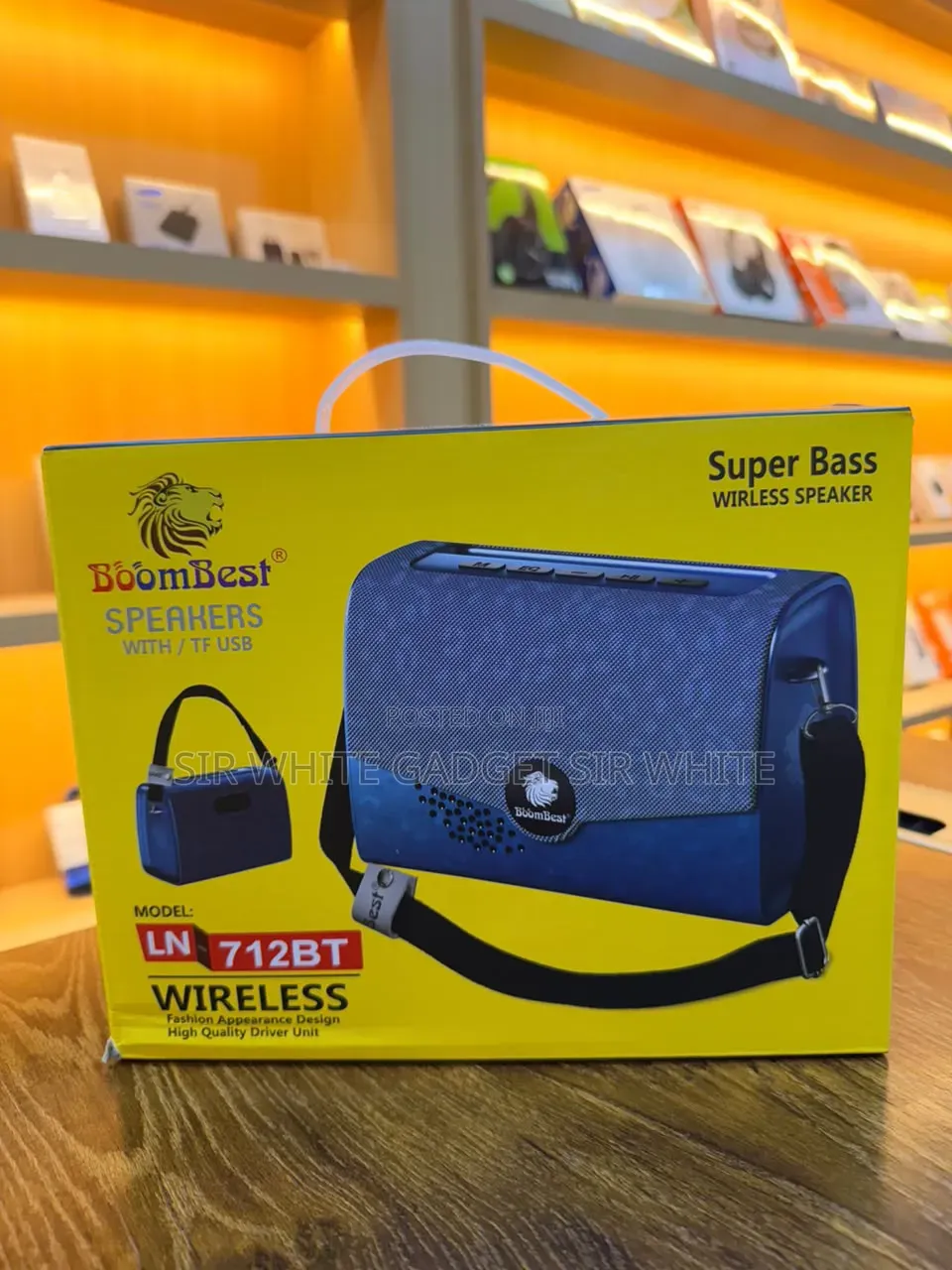 The LN-712BT Bluetooth Speaker Is a Portable Wireless Sound System