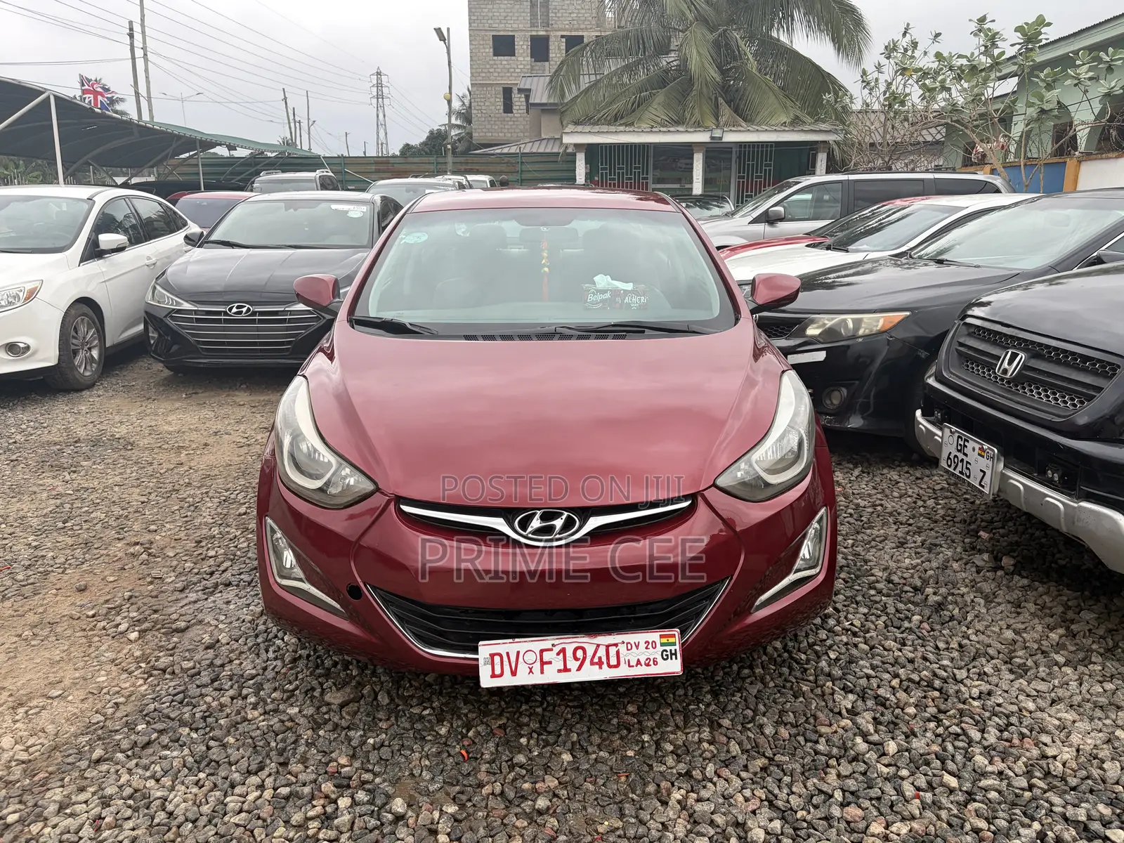 Hyundai Elantra 2015 Red