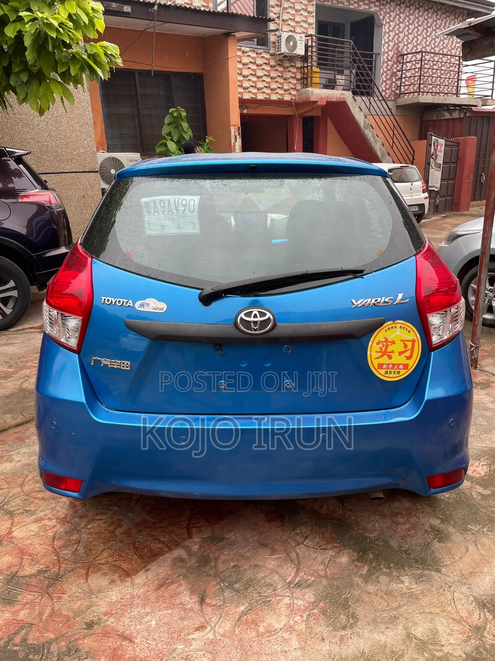 Toyota Yaris 2014 Blue