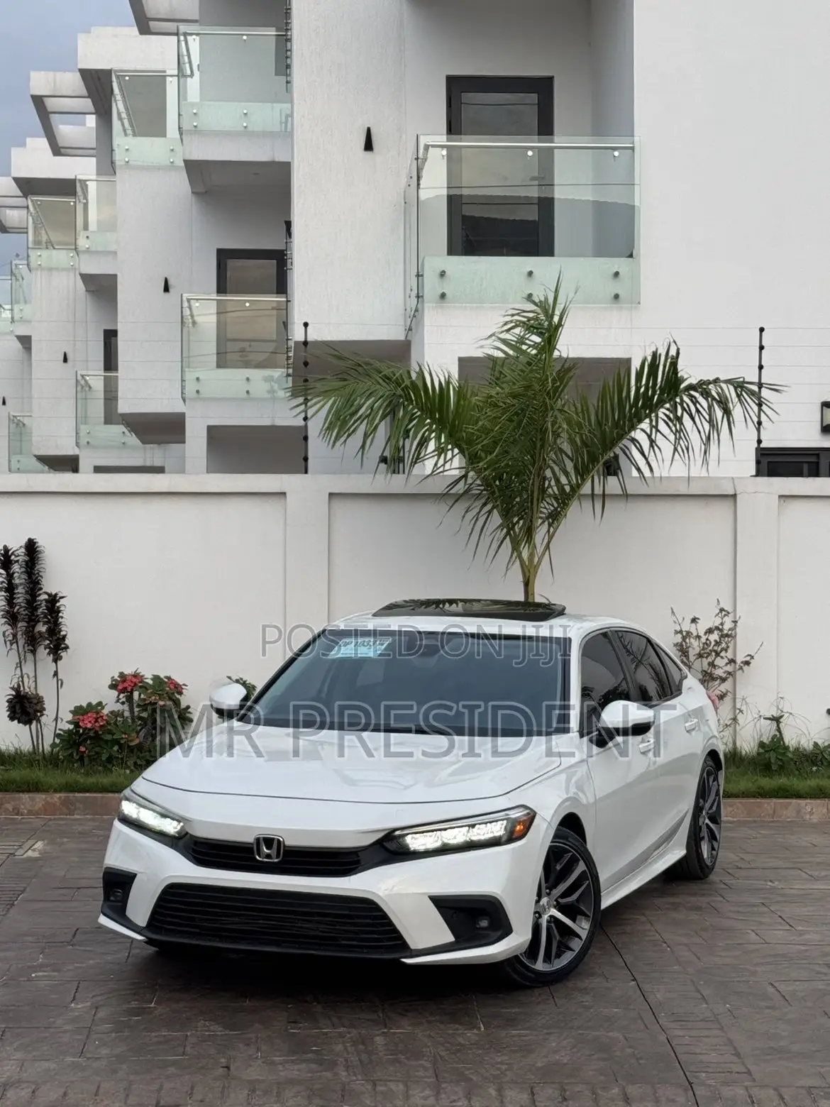 Honda Civic Touring CVT 2024 White