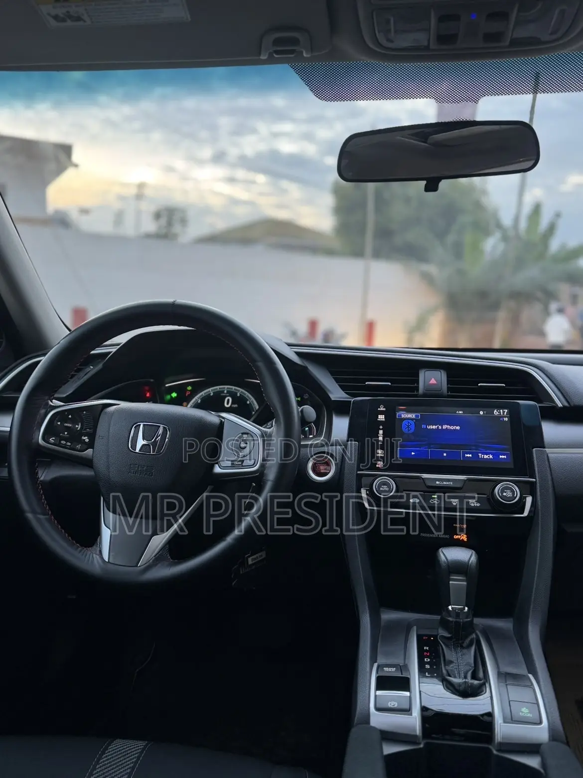 Honda Civic EX Sedan 2018 White