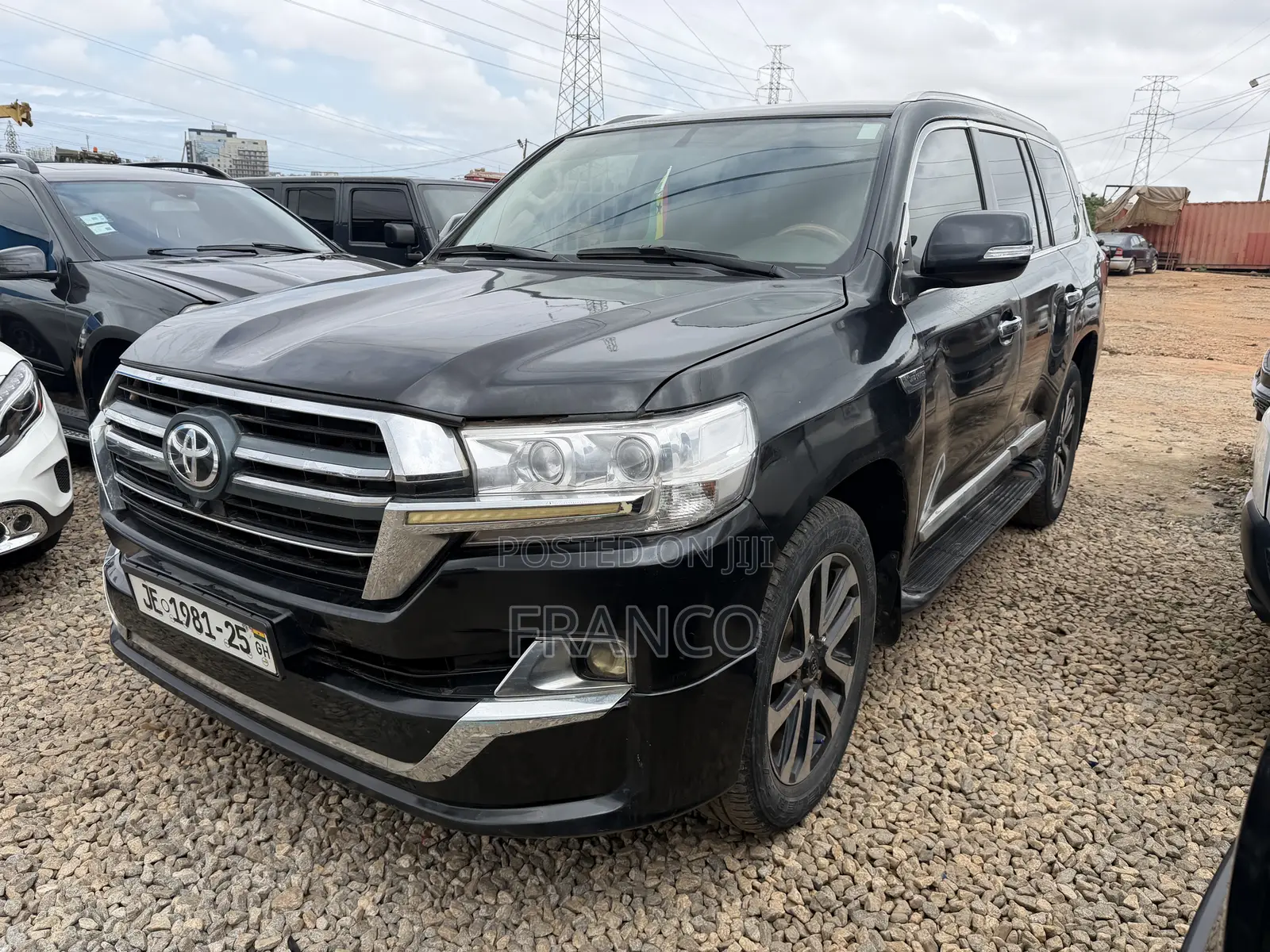 Toyota Land Cruiser 4.5 V8 GXR 2012 Black
