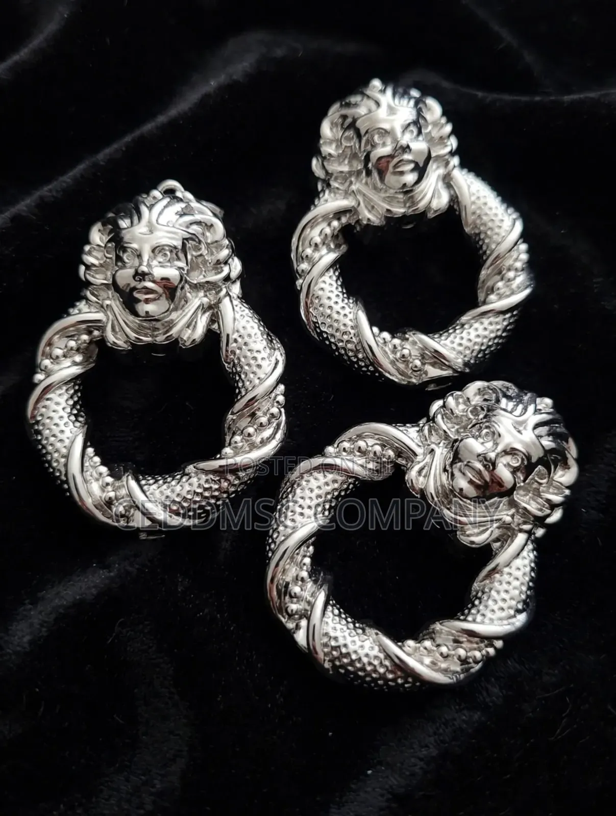 Silver and Gold Earrings