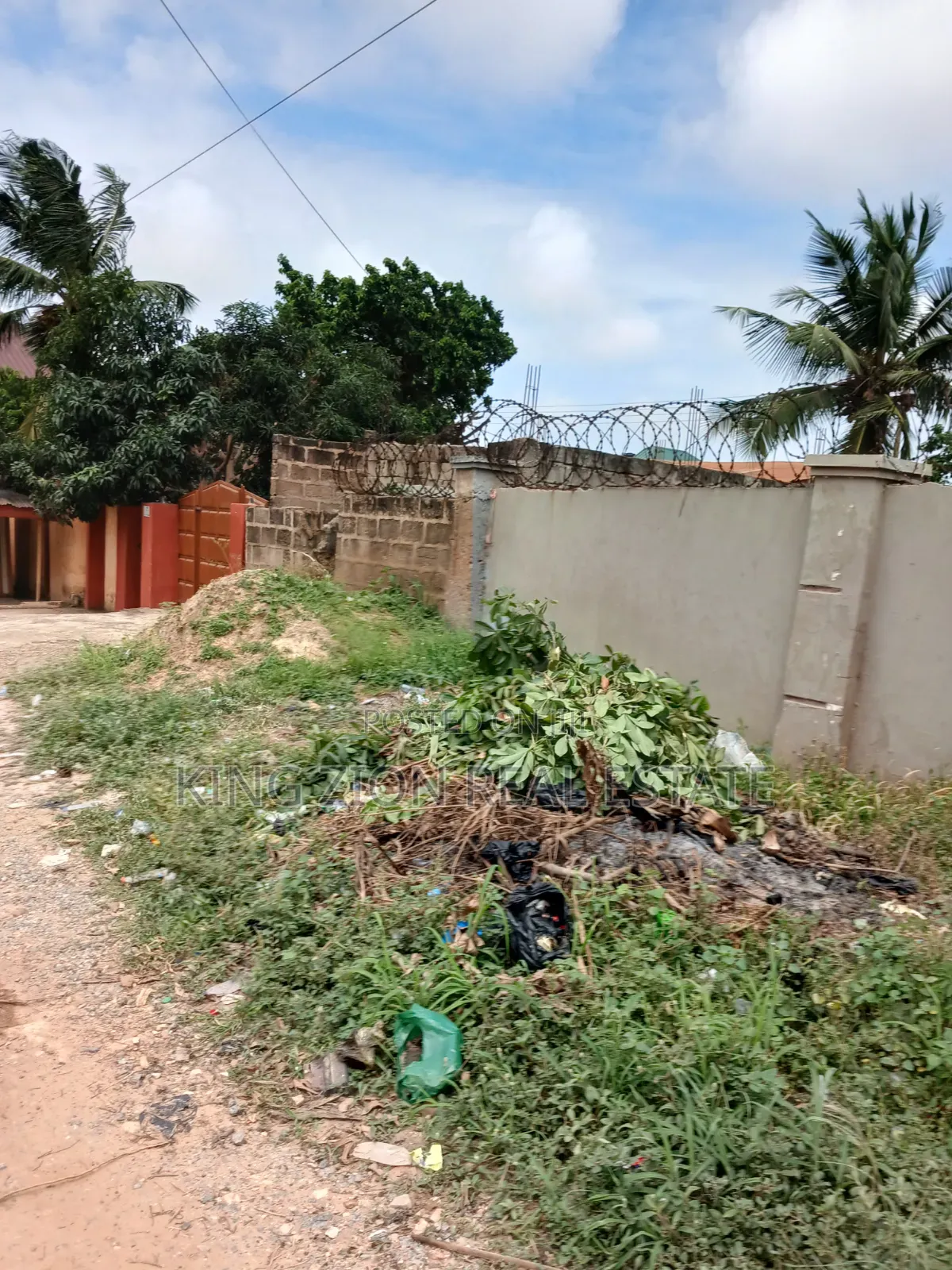 Gated Land for Sale at Cp, Gbawe