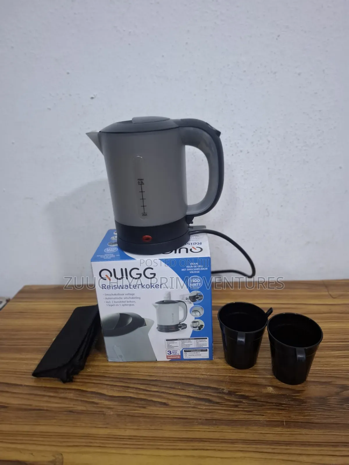 Quigg Mini Travel Kettle From Germany
