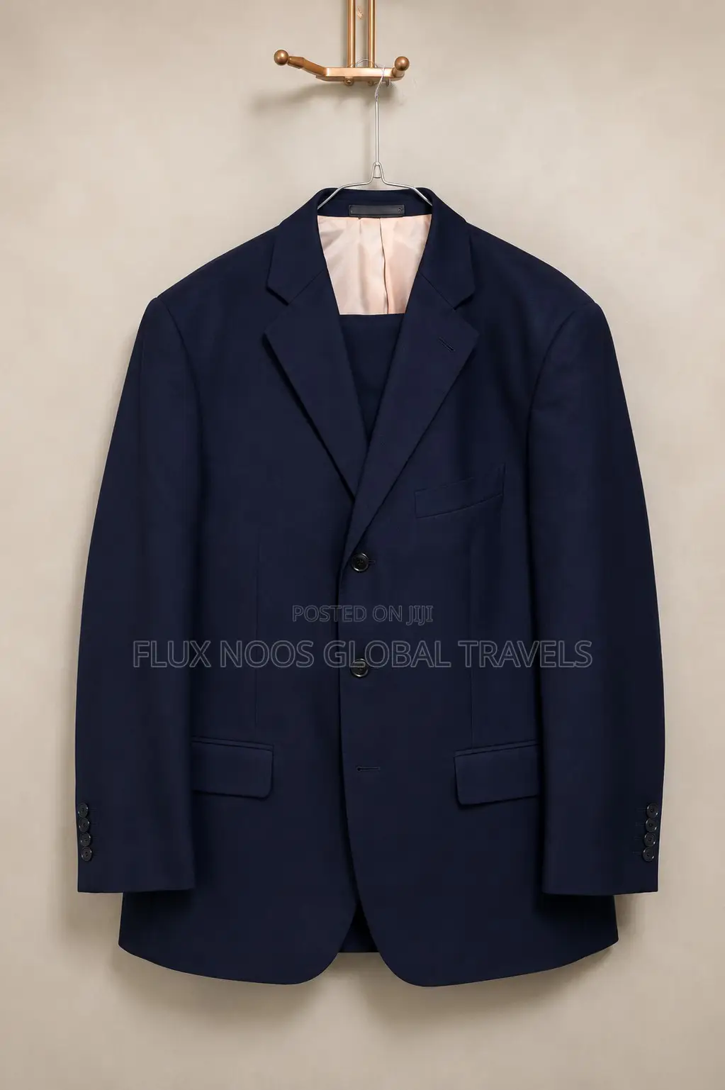 Men's Navy Blue Suit