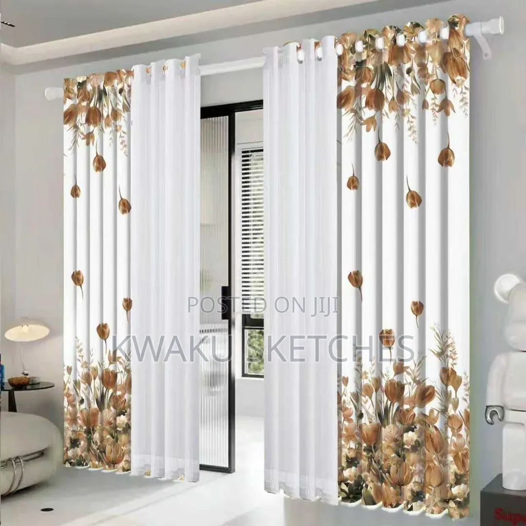 Upgrade Your Windows With Elegant 4 Piecies Curtains