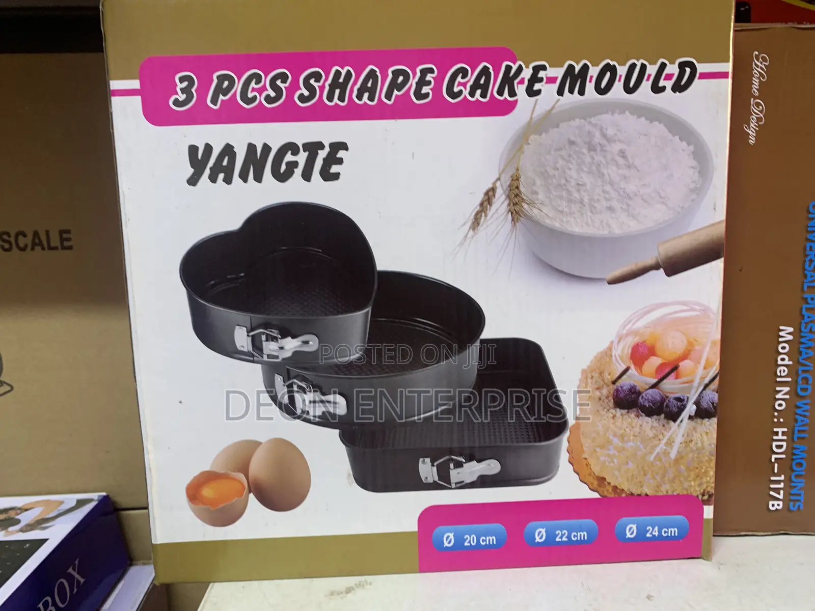 3 in 1 Cake Mold