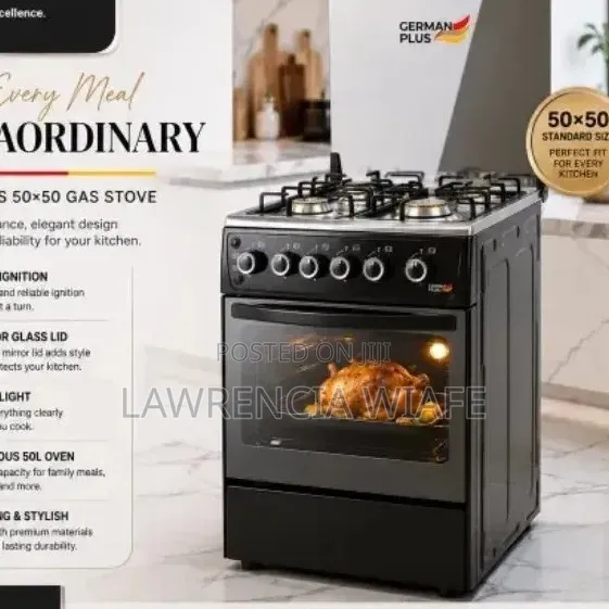German Plus Gas Cooker