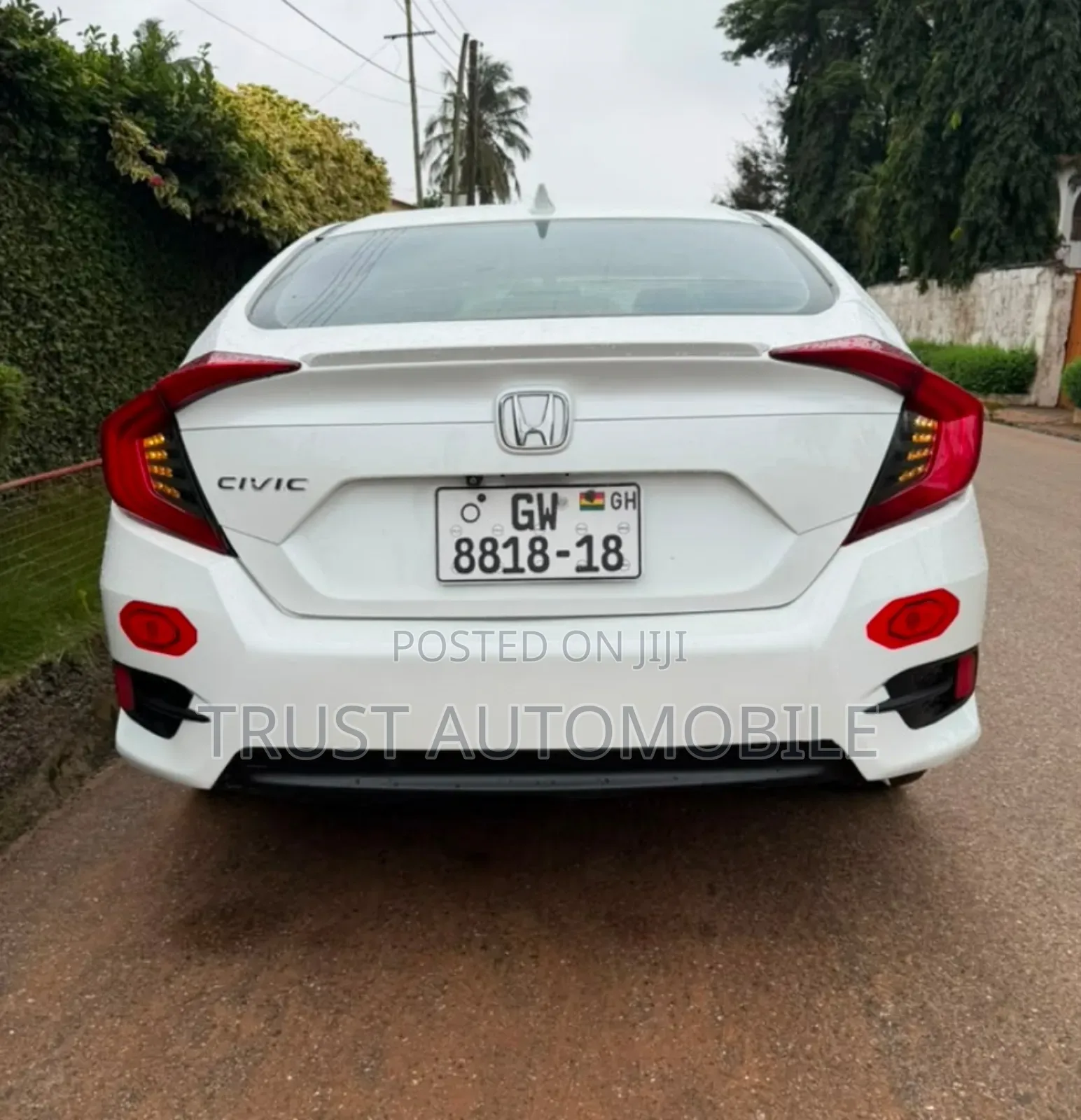 Honda Civic EX-L Coupe 2018 White