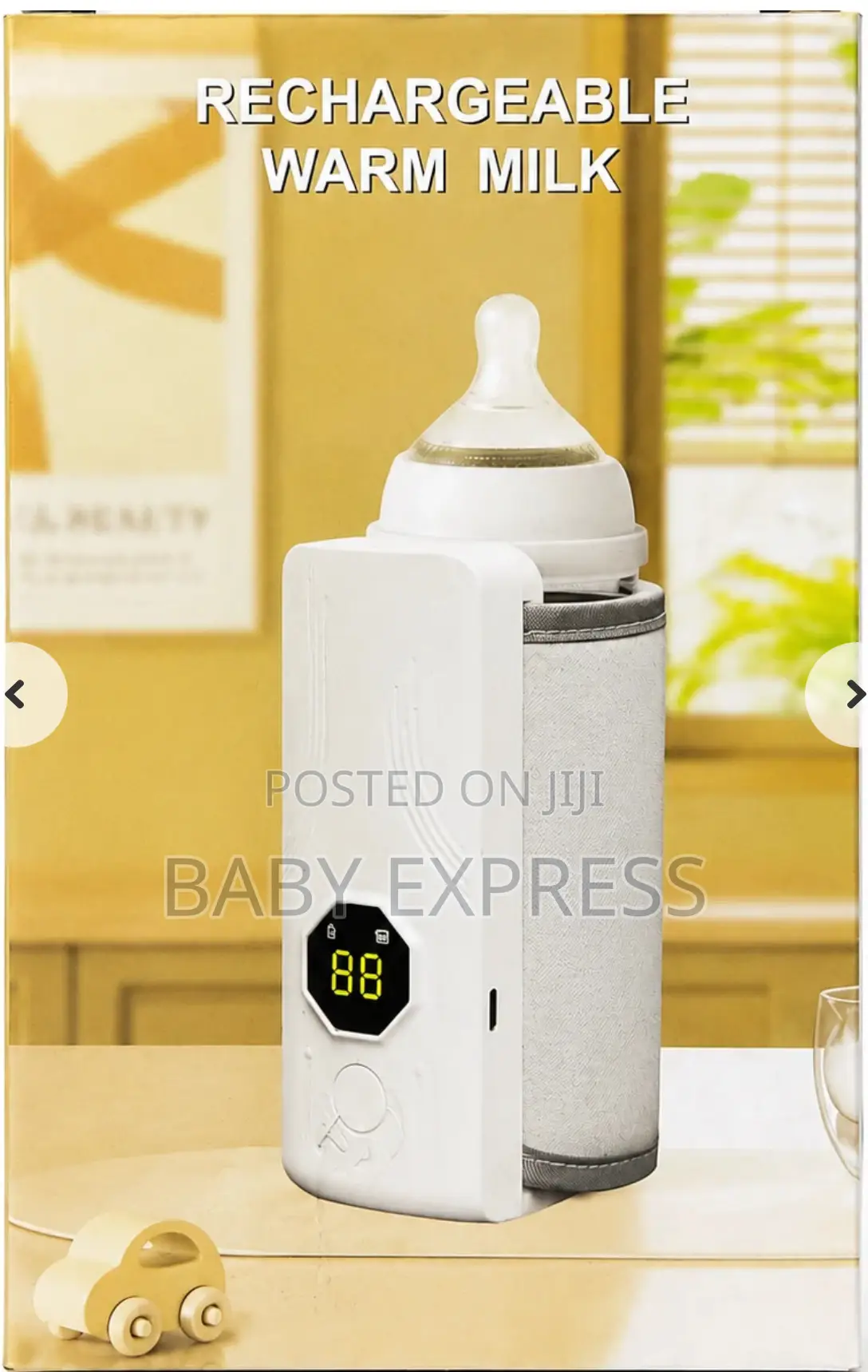 Rechargeable Milk Warmer – Portable Bottle Warmer