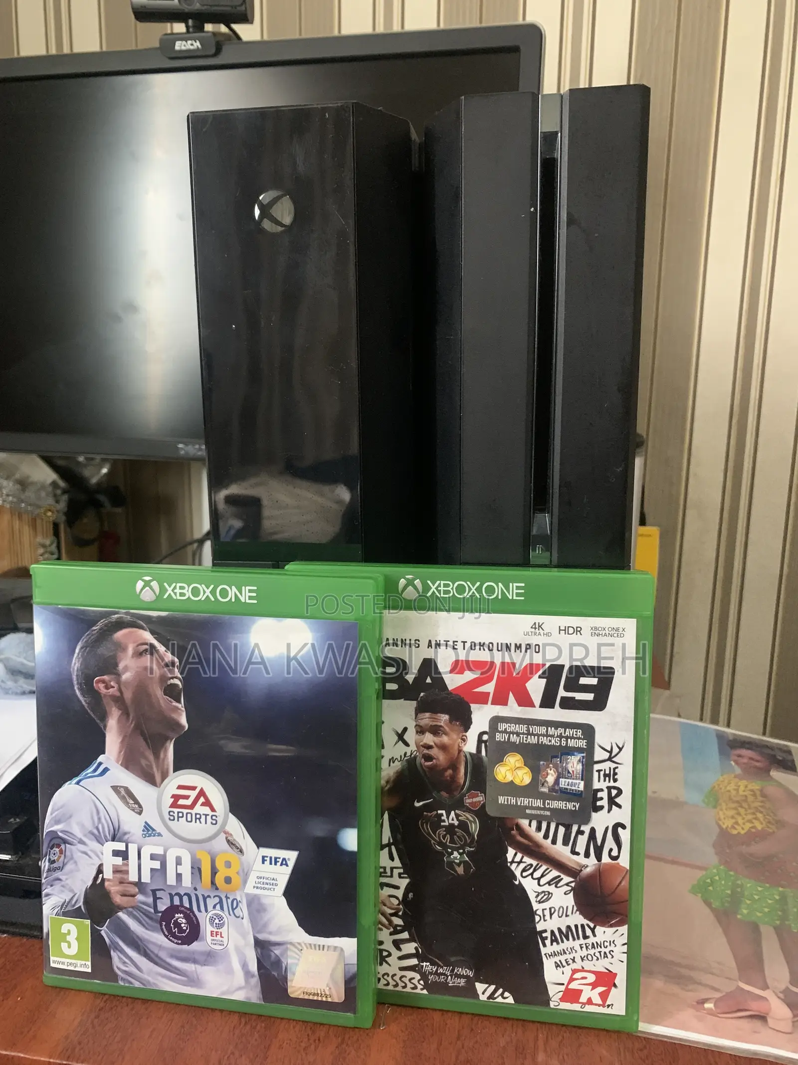 Neat Uk Used Xbox One With Controller