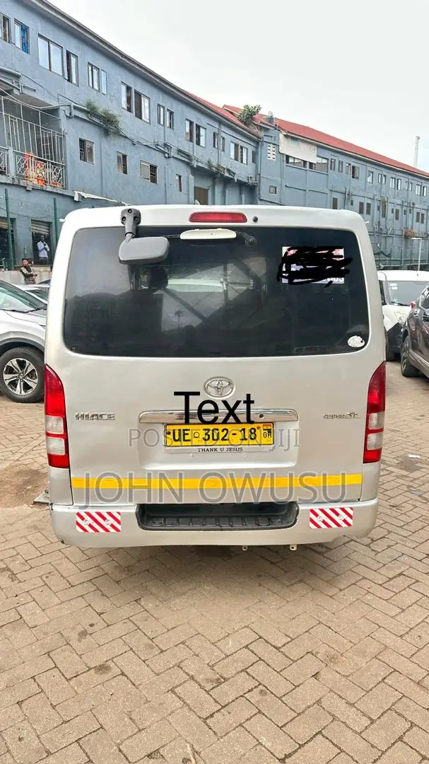 Toyota HiAce 2008 Silver