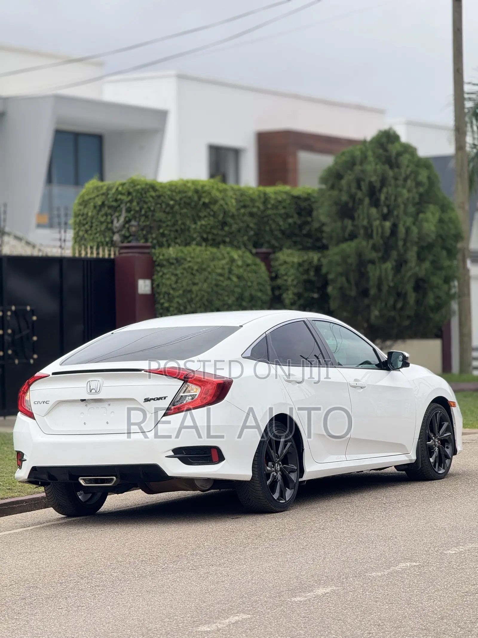 Honda Civic Sport Sedan 2020 White