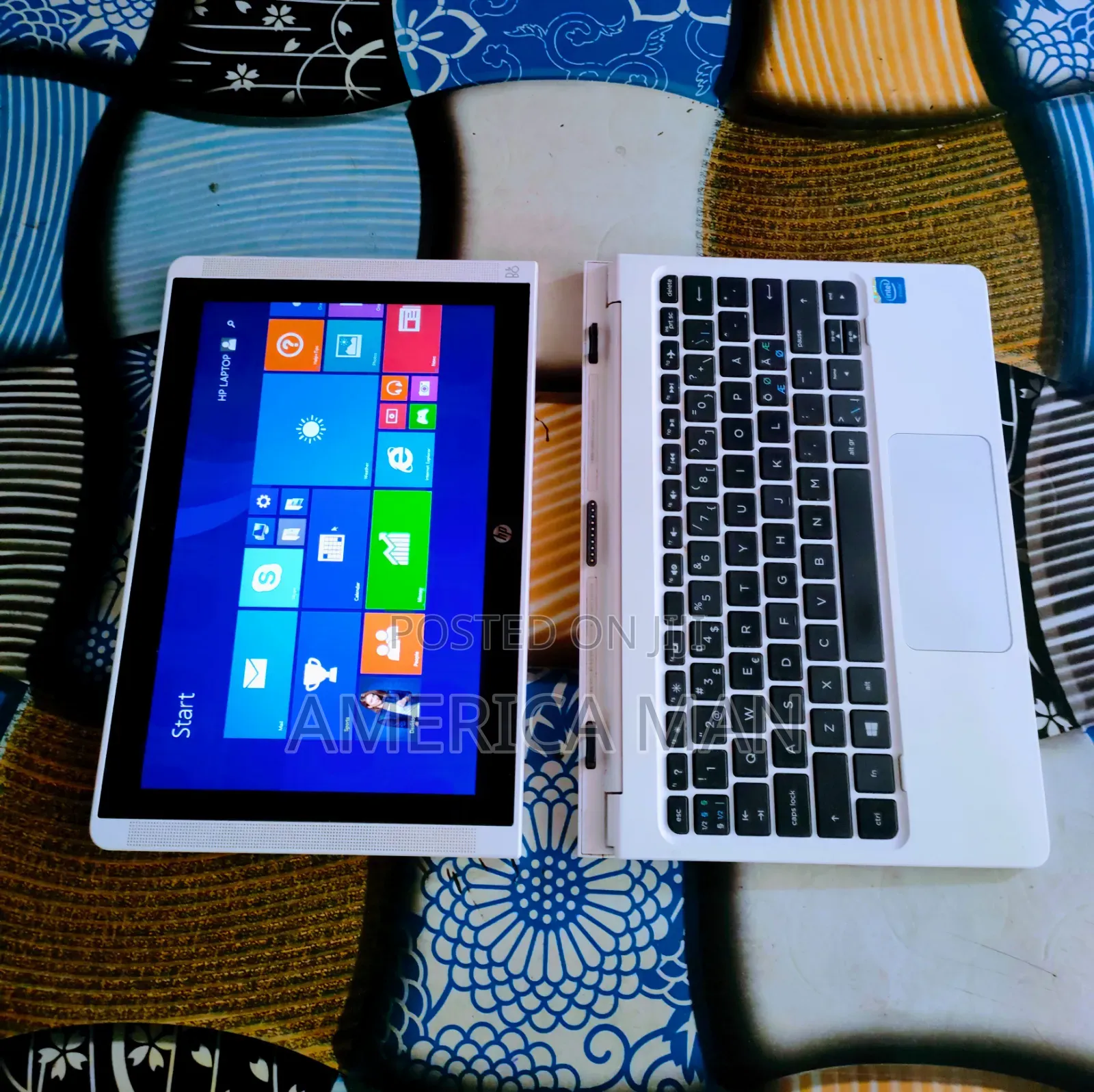 New Laptop HP Elite X2 1012 2GB Intel SSD 72GB