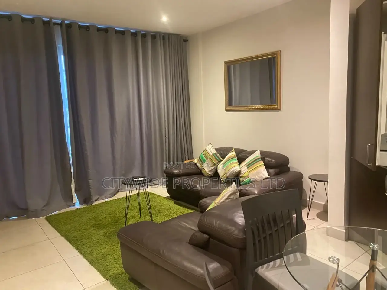 Furnished 1bdrm Apartment in East Legon, Ghana Link Area for rent