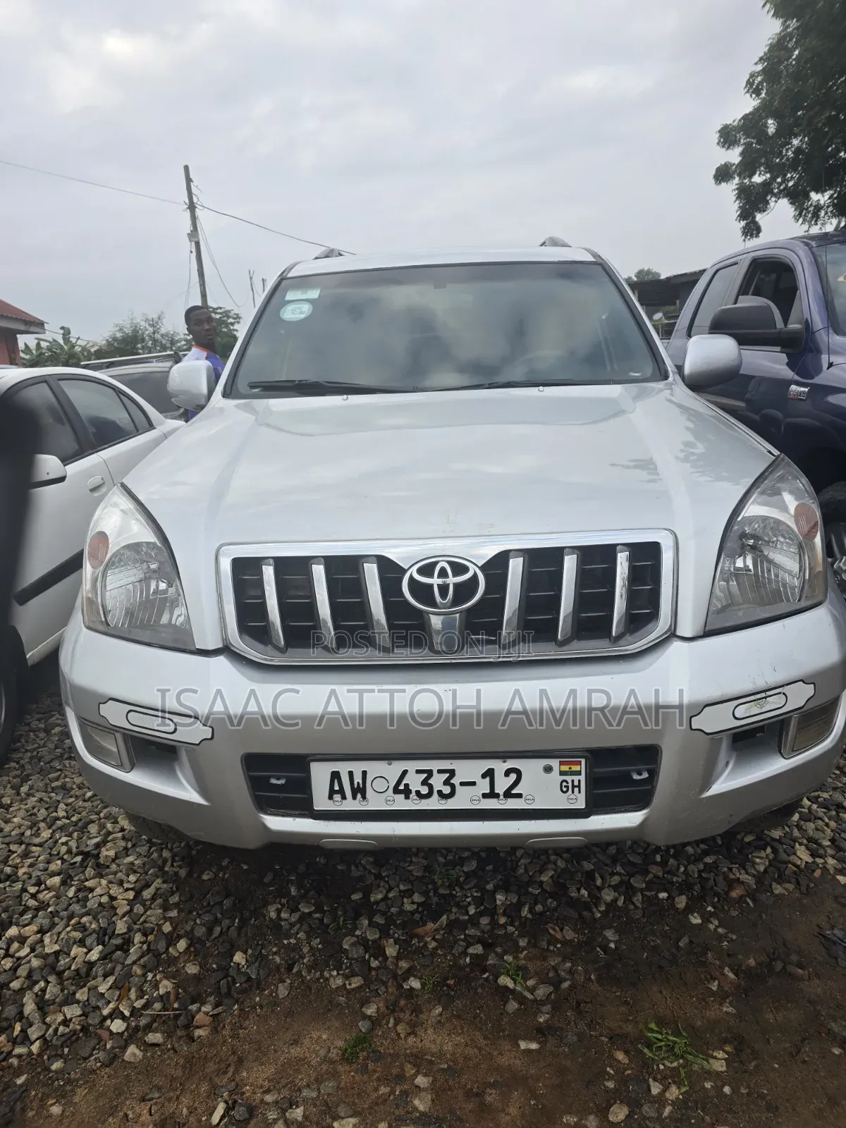 Toyota Land Cruiser Prado 2007 Gray