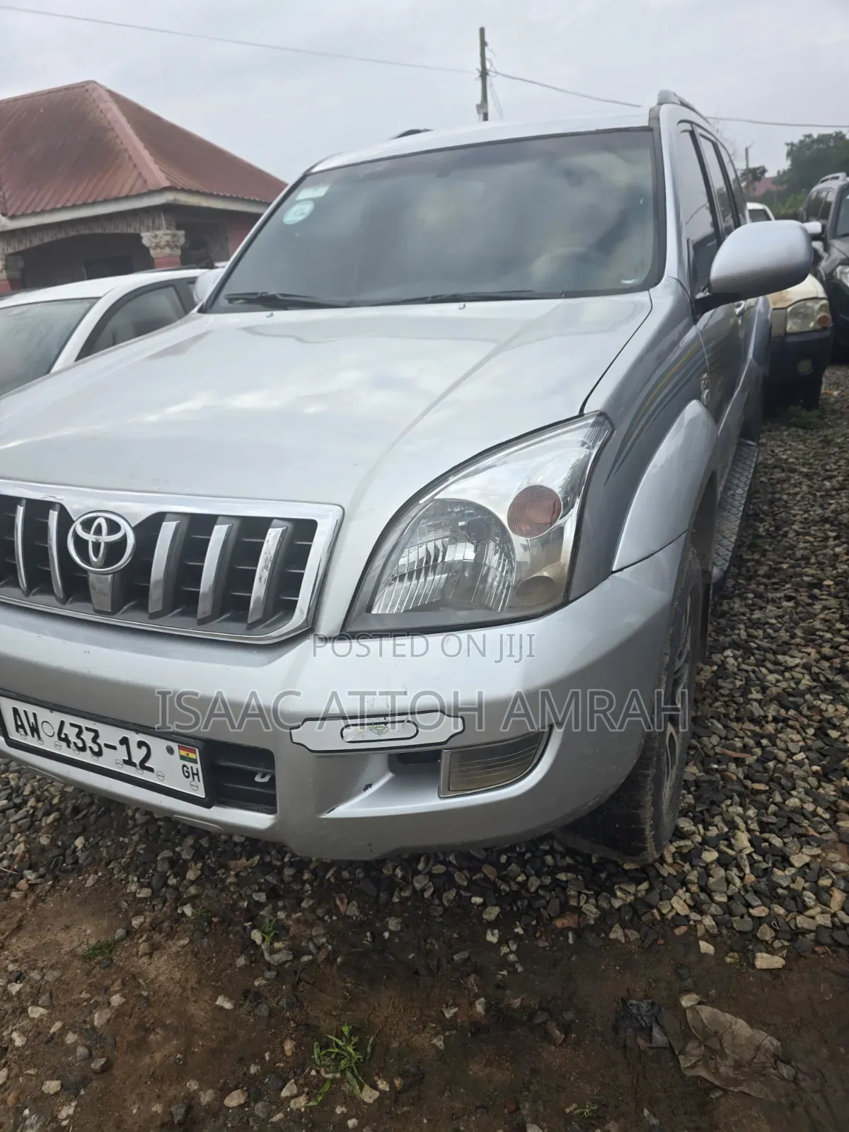 Toyota Land Cruiser Prado 2007 Gray