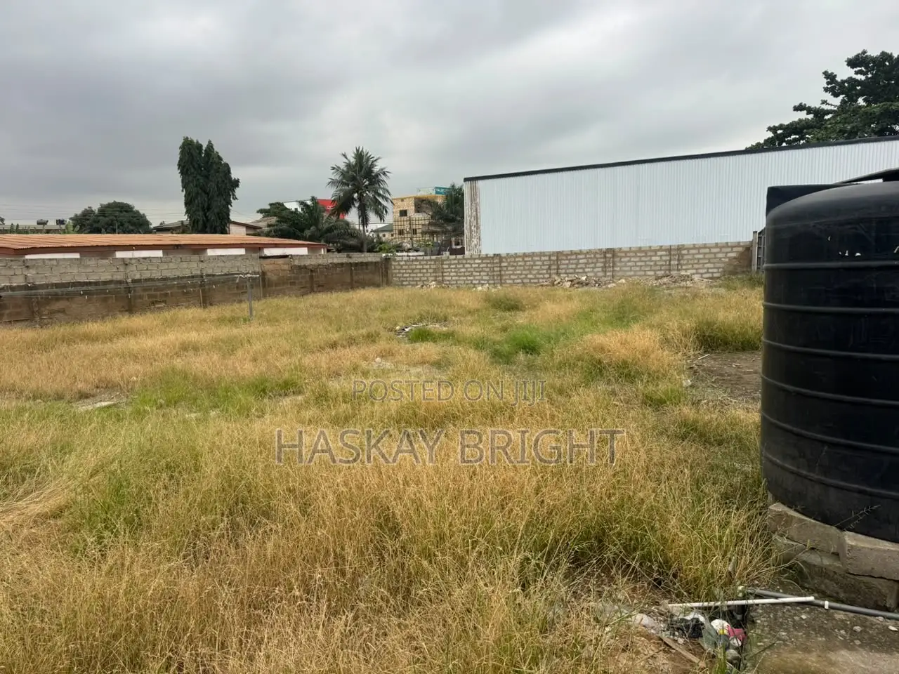 Roadside Commercial Land for Rent at Dome Market