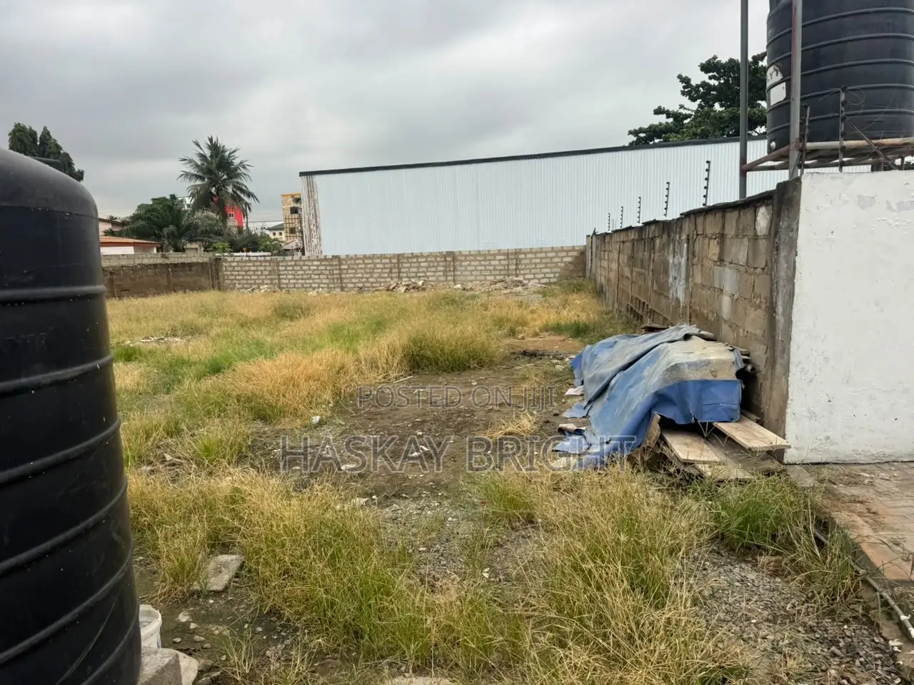 Roadside Commercial Land for Rent at Dome Market