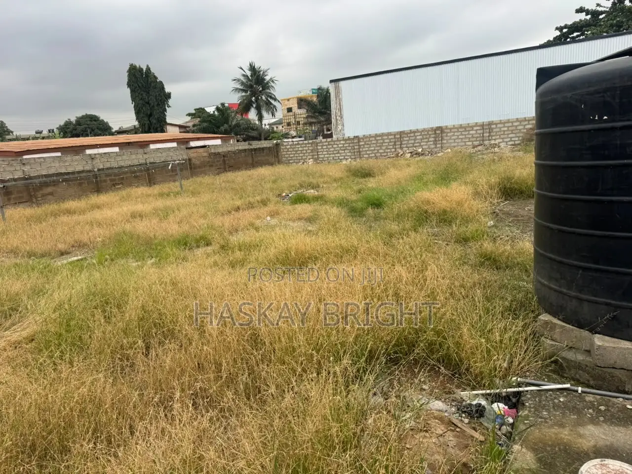 Roadside Commercial Land for Rent at Dome Market