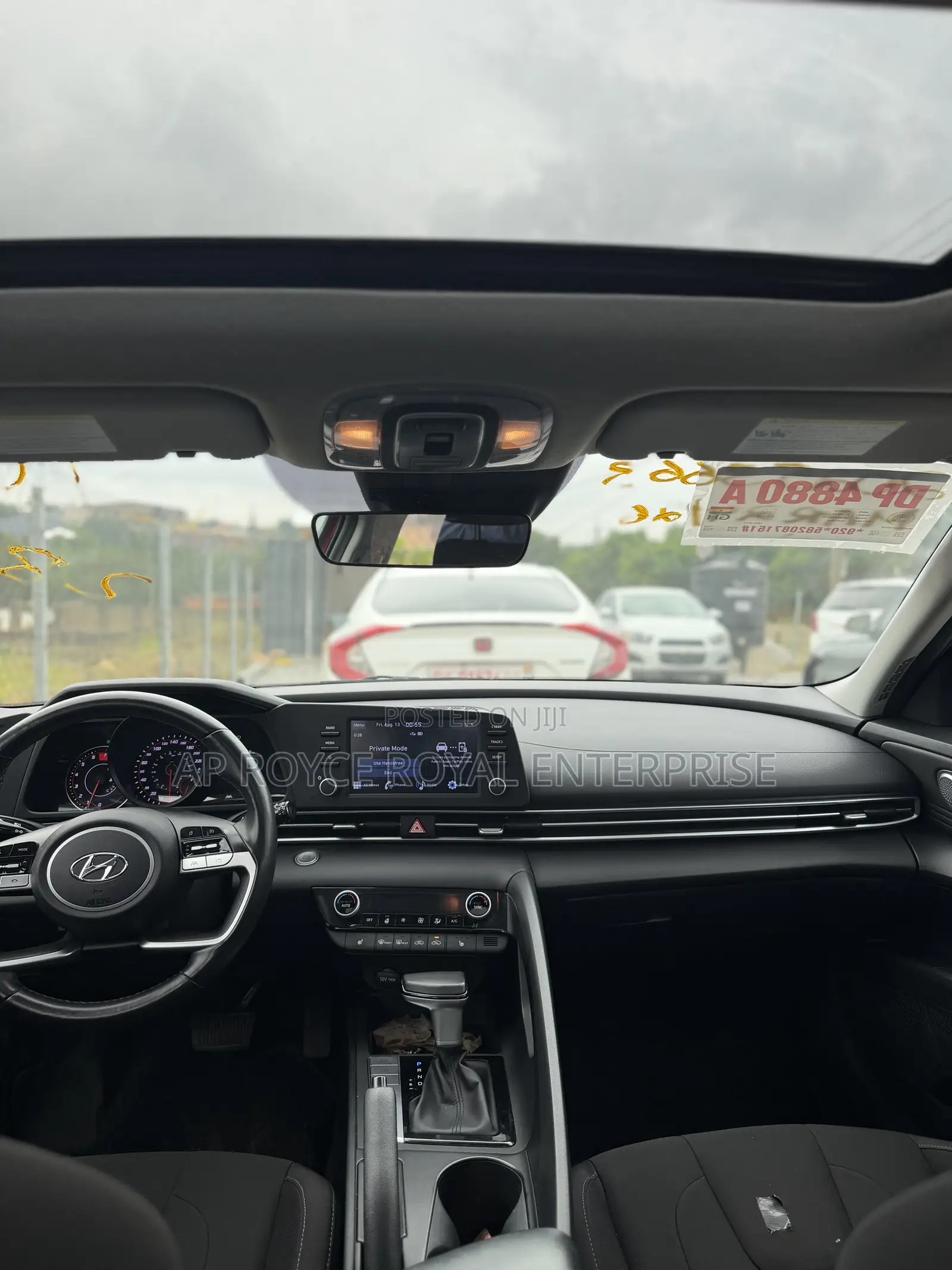 Hyundai Elantra Limited 2021 Red