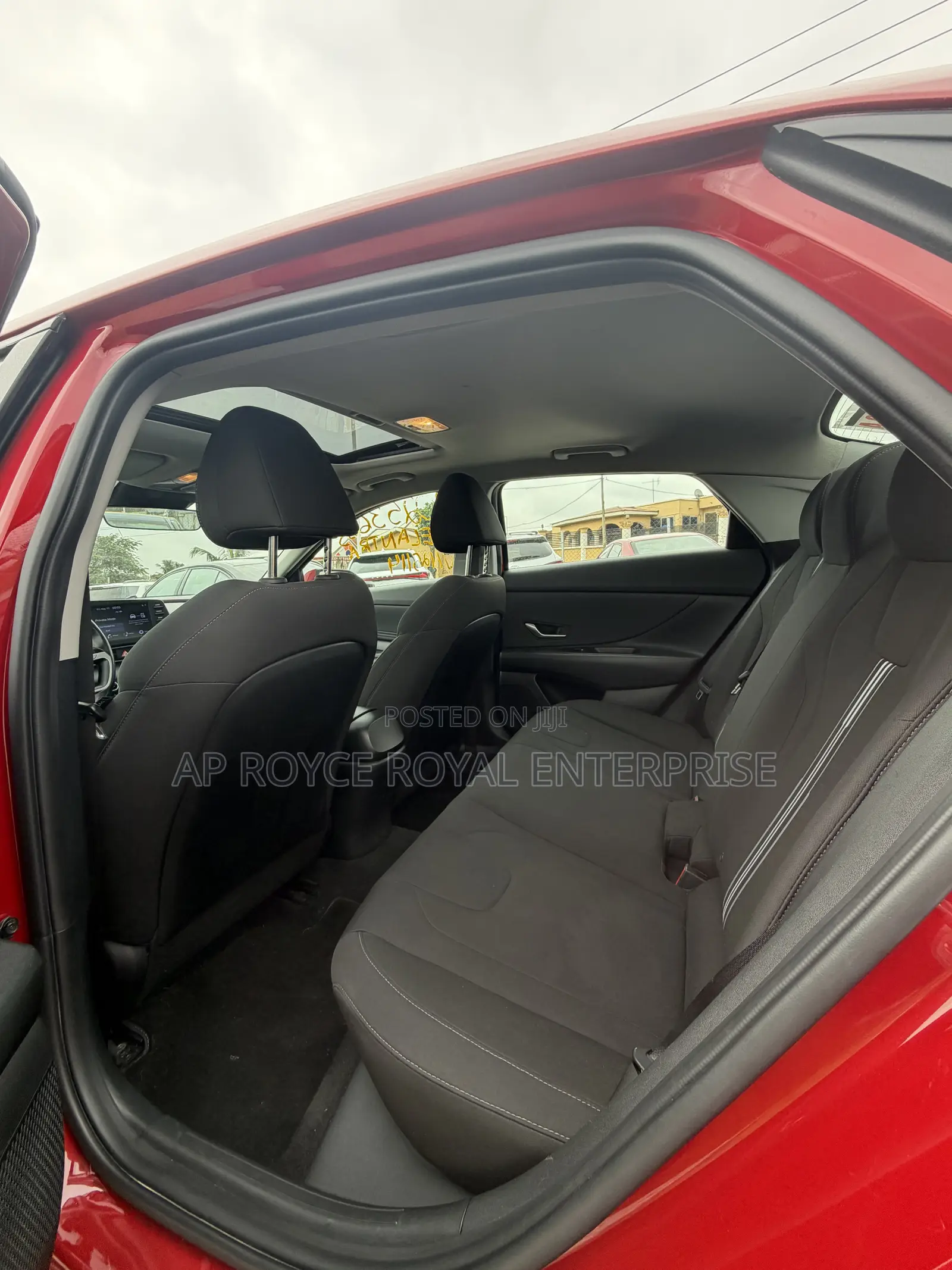 Hyundai Elantra Limited 2021 Red
