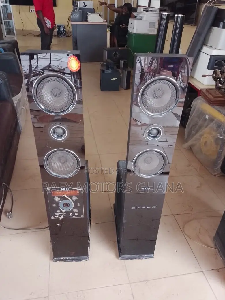 Akai Home Theatre Speaker System With Bass Towers