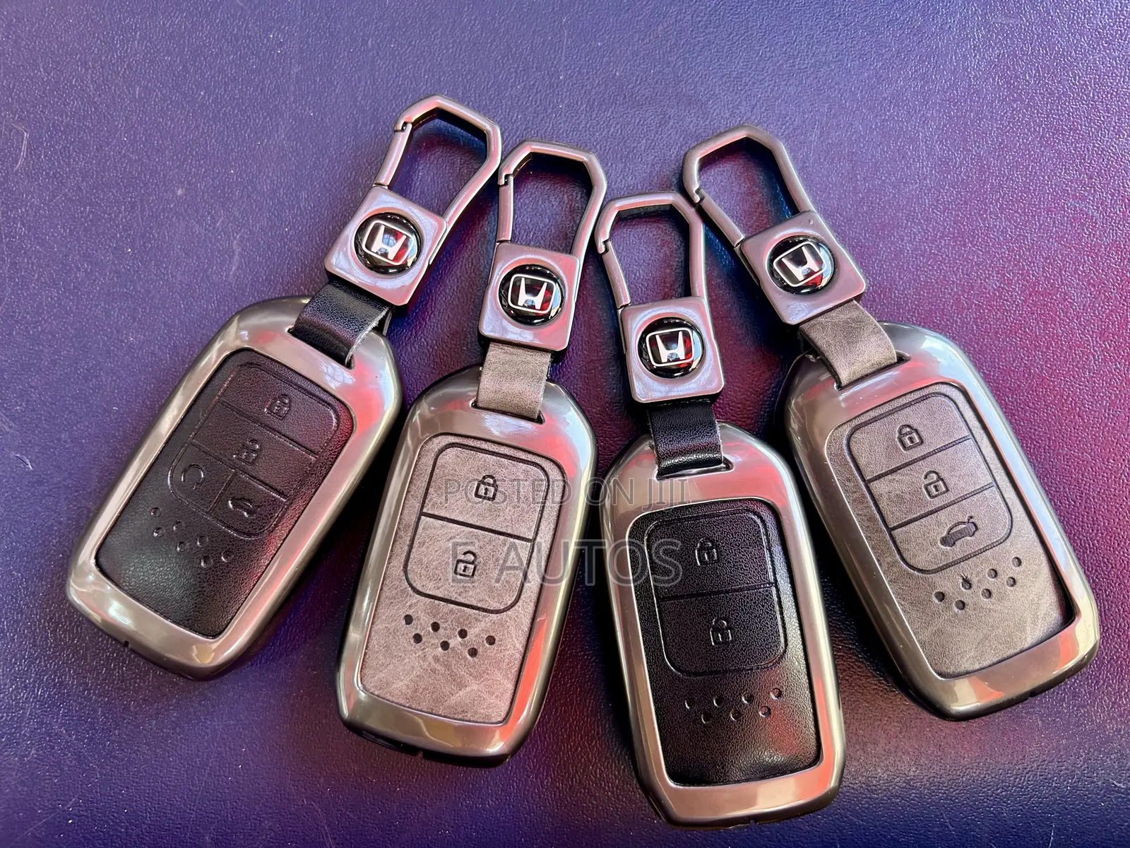 Honda Leather Key Holder