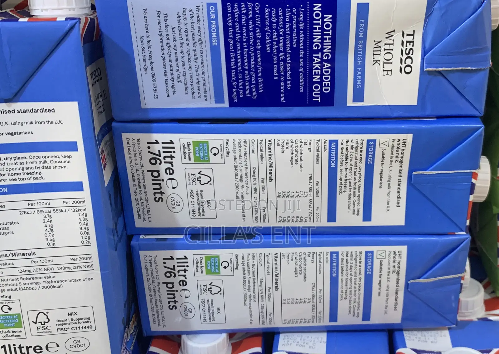 Tesco Whole Milk