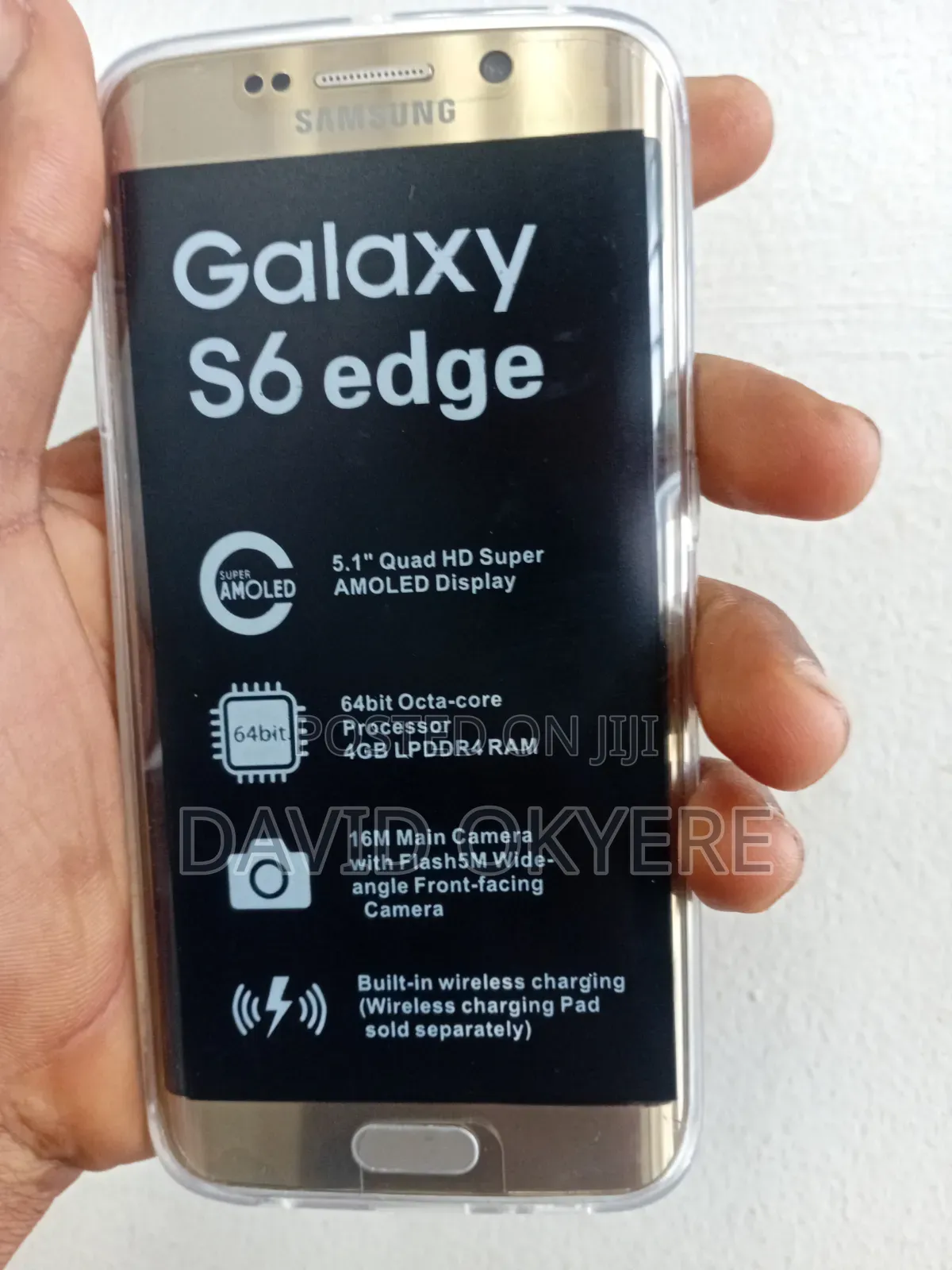New Samsung Galaxy S6 edge 64 GB Rose Gold