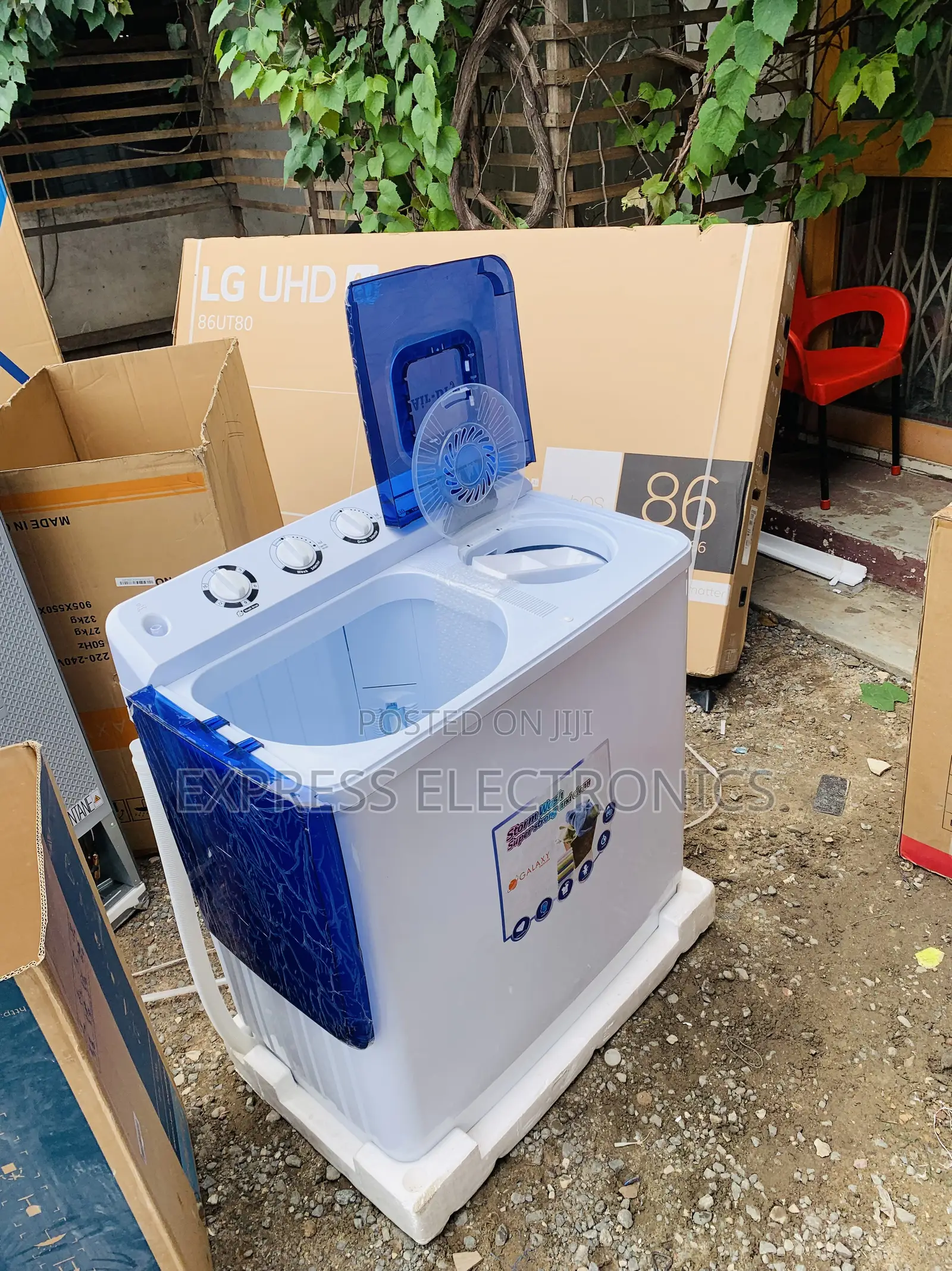 Shop the New Galaxy 13kg Topload Twintub Semi Automatic