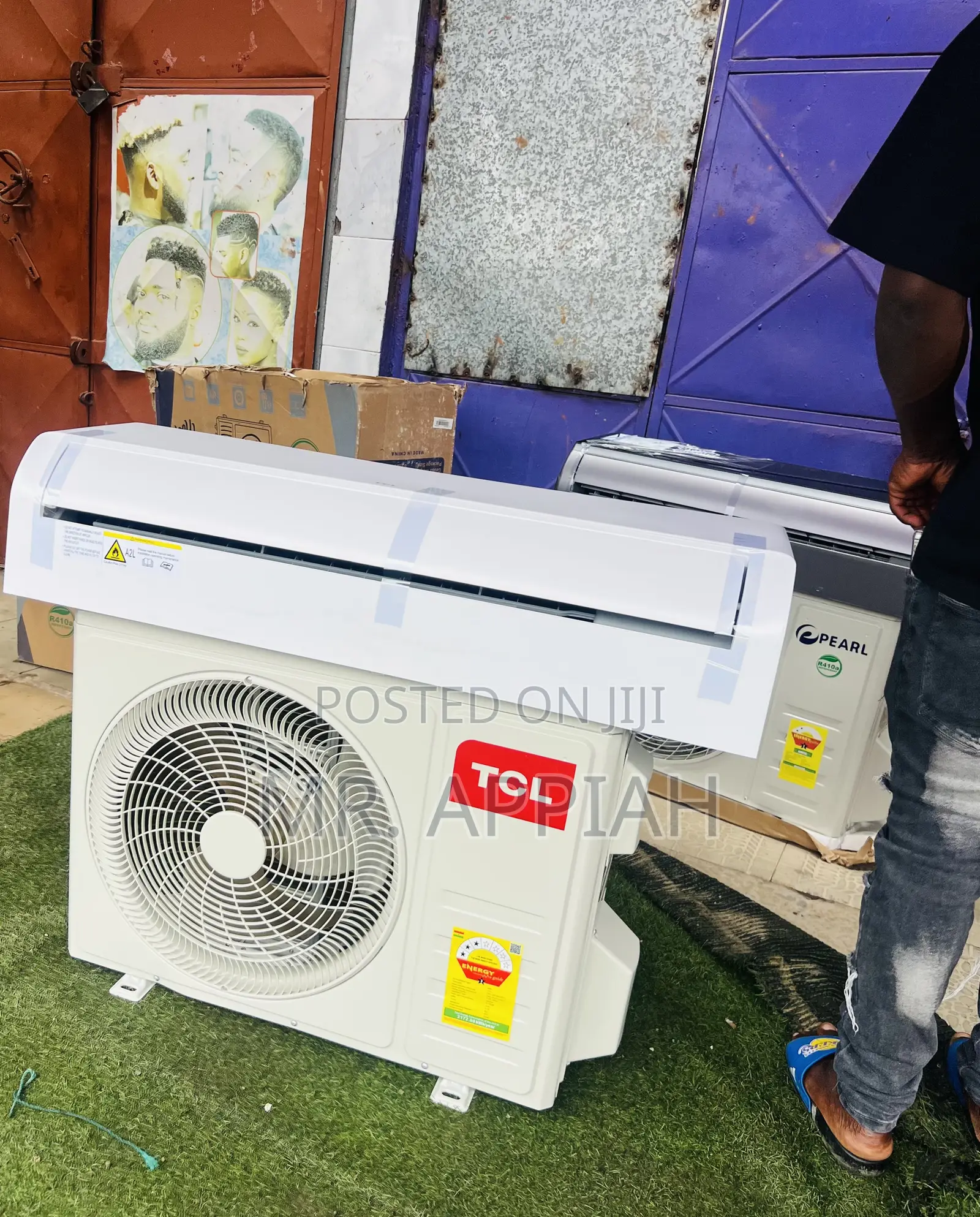 Lovely Design TCL 2.5hp Inverter AC(2024 Model) White 
