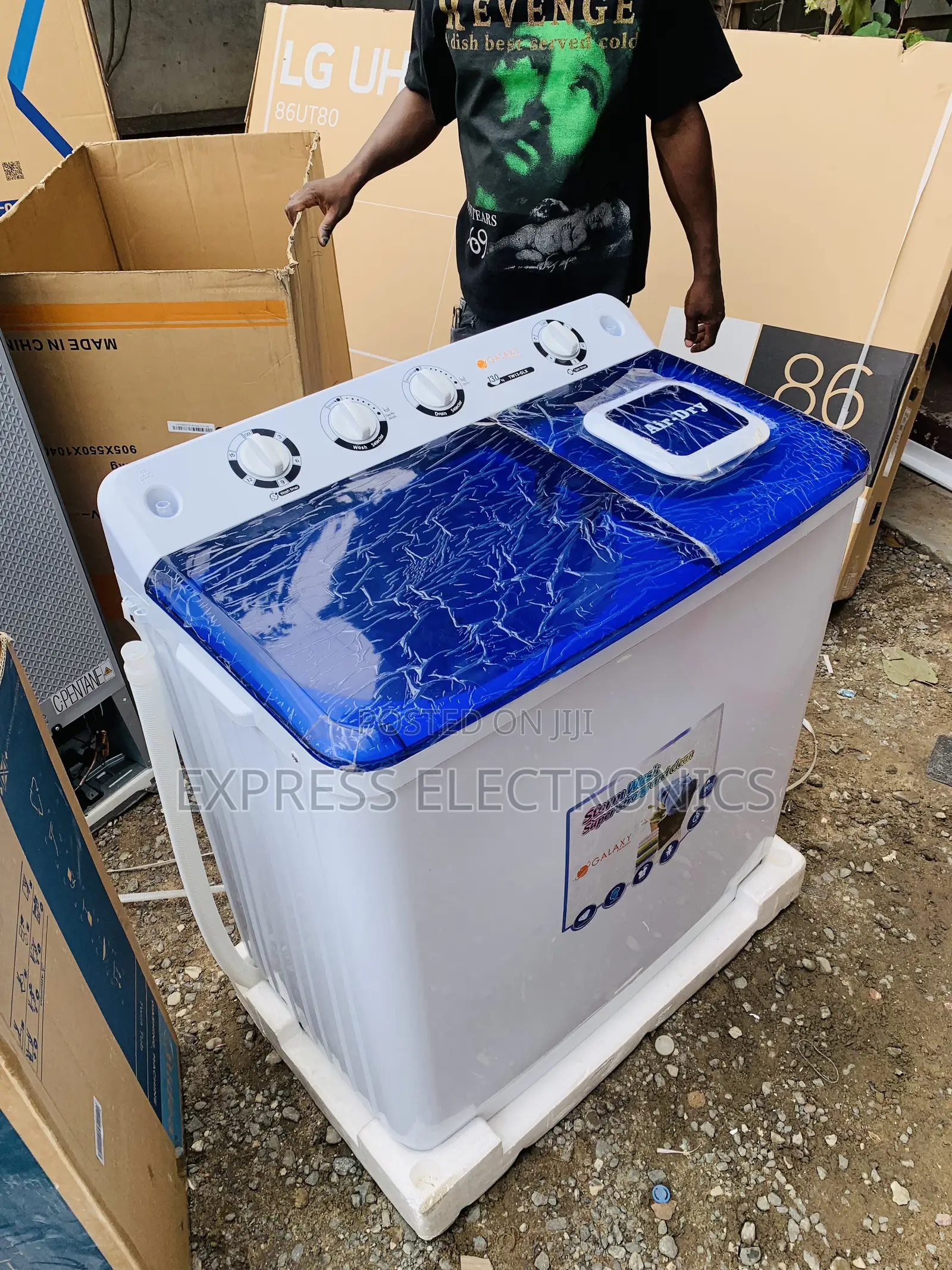 Semi Automatic Galaxy WM Topload Twintub 13kg