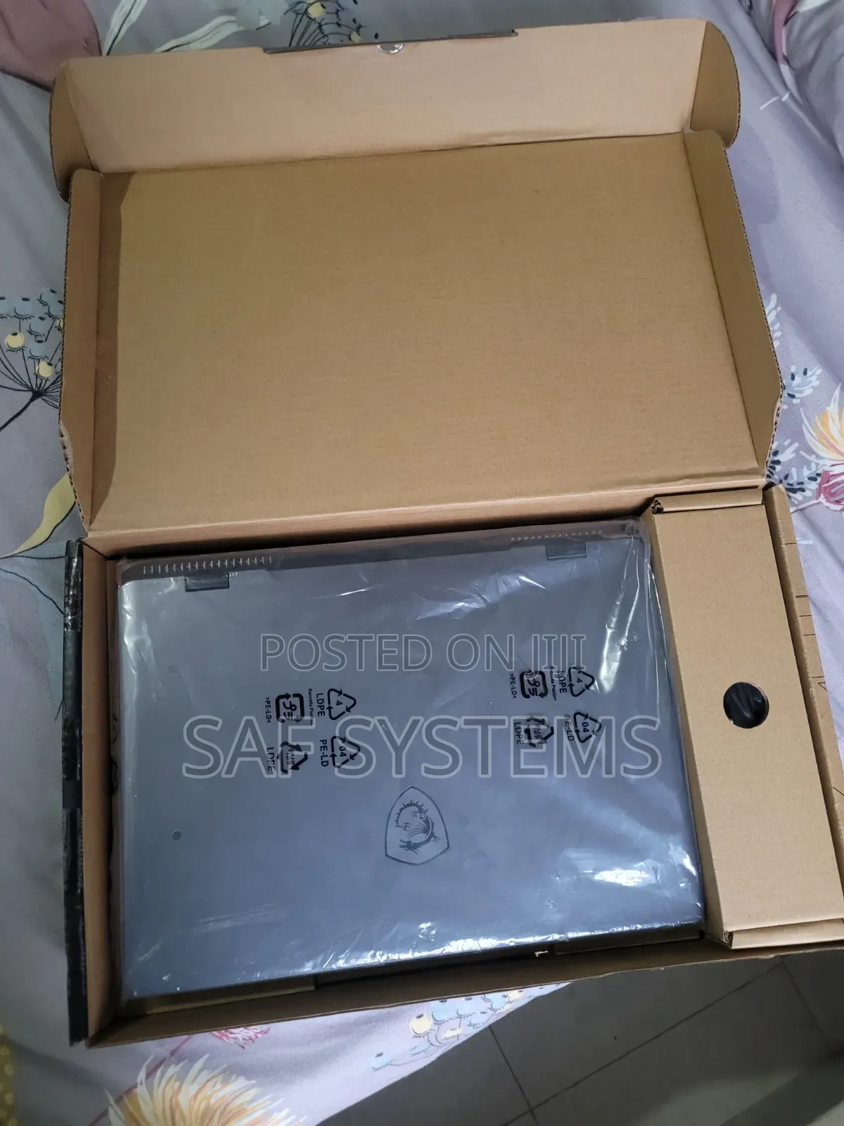 New Laptop MSI MSI Sword 15 32GB Intel Core i9 SSD 1T