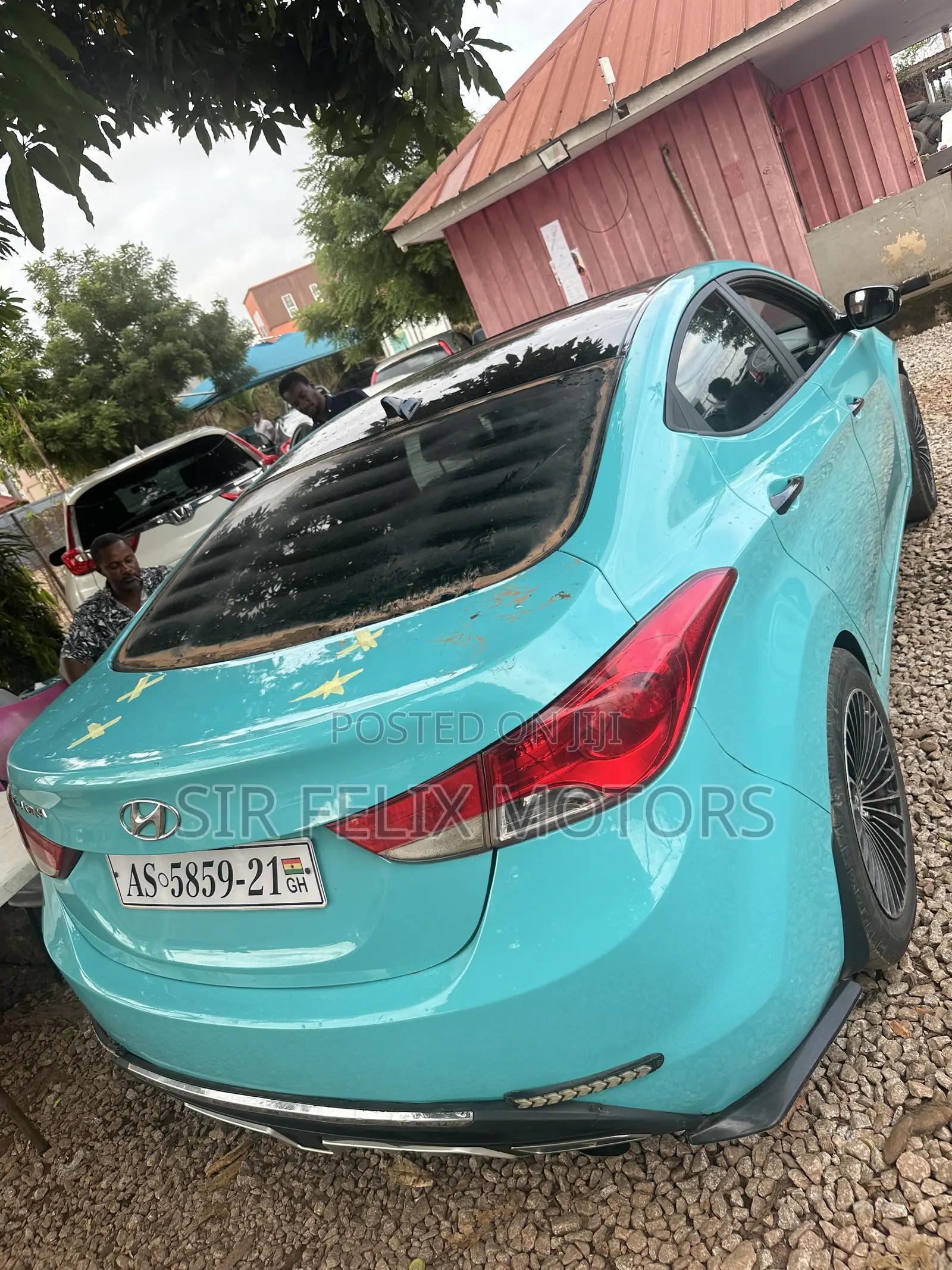 Hyundai Elantra GLS Sedan FWD (1.8L 4cyl 6M) 2013 Green