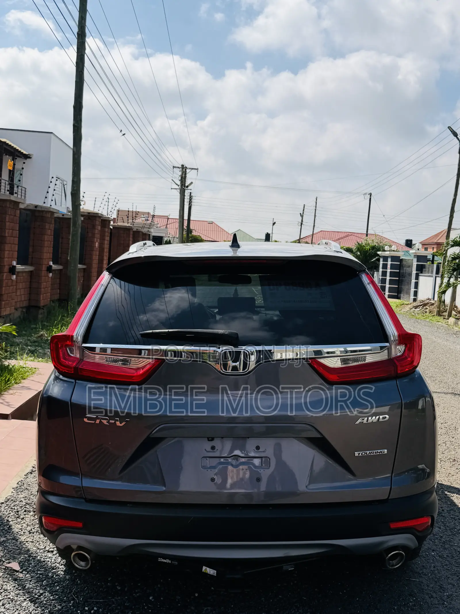 Honda CR-V Touring AWD 2018 Gray
