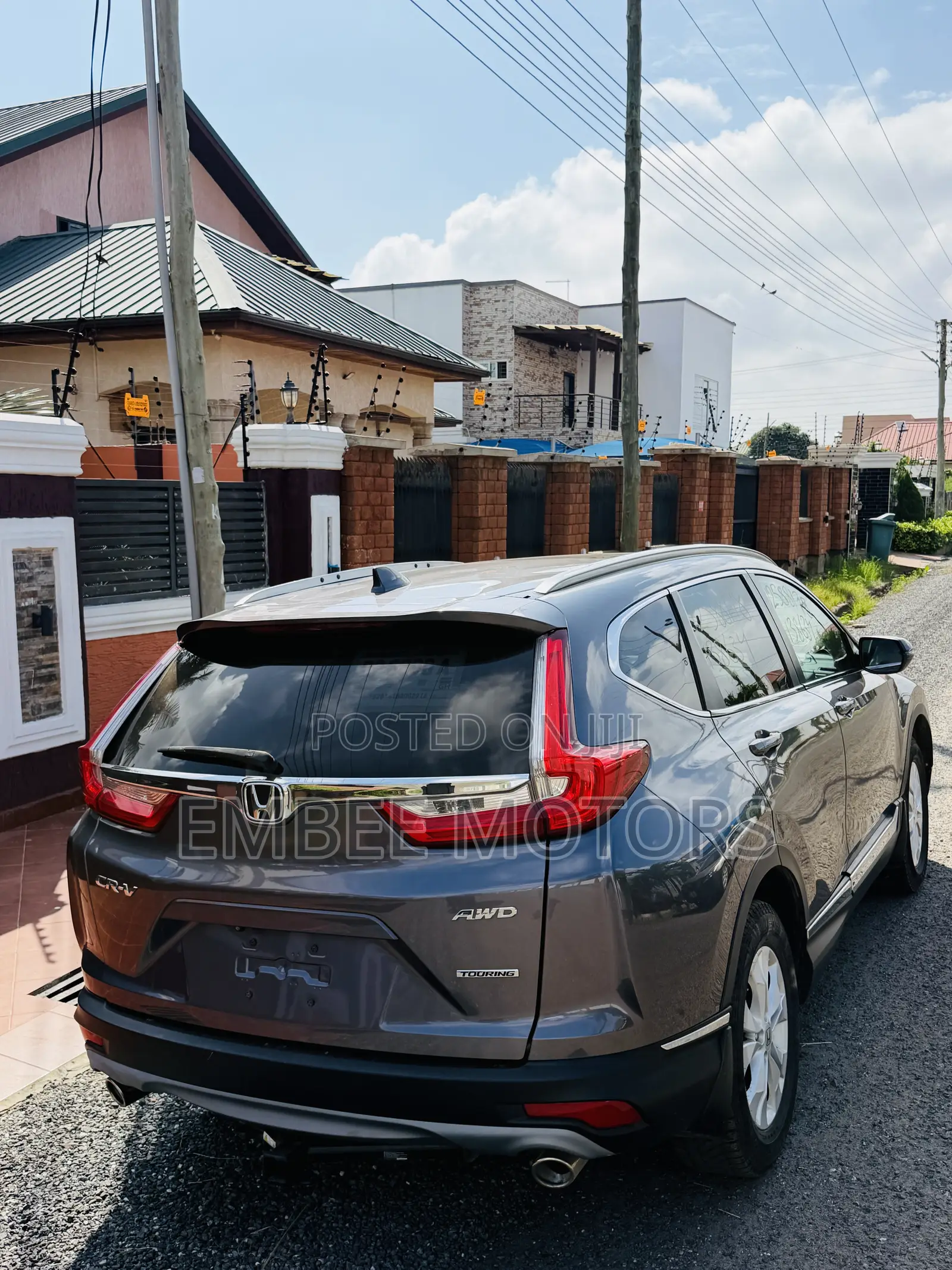 Honda CR-V Touring AWD 2018 Gray