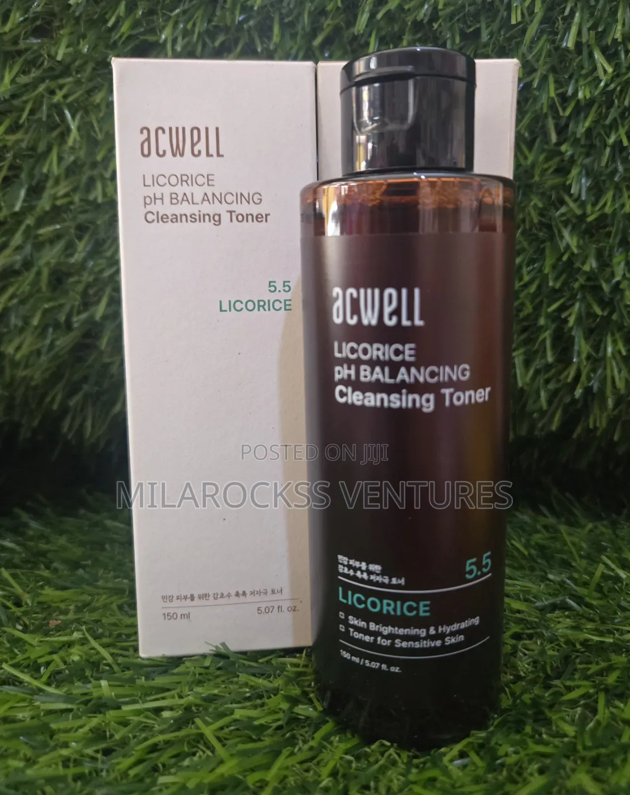 Awell Licorice pH Balancing Cleansing Toner. 150ml.