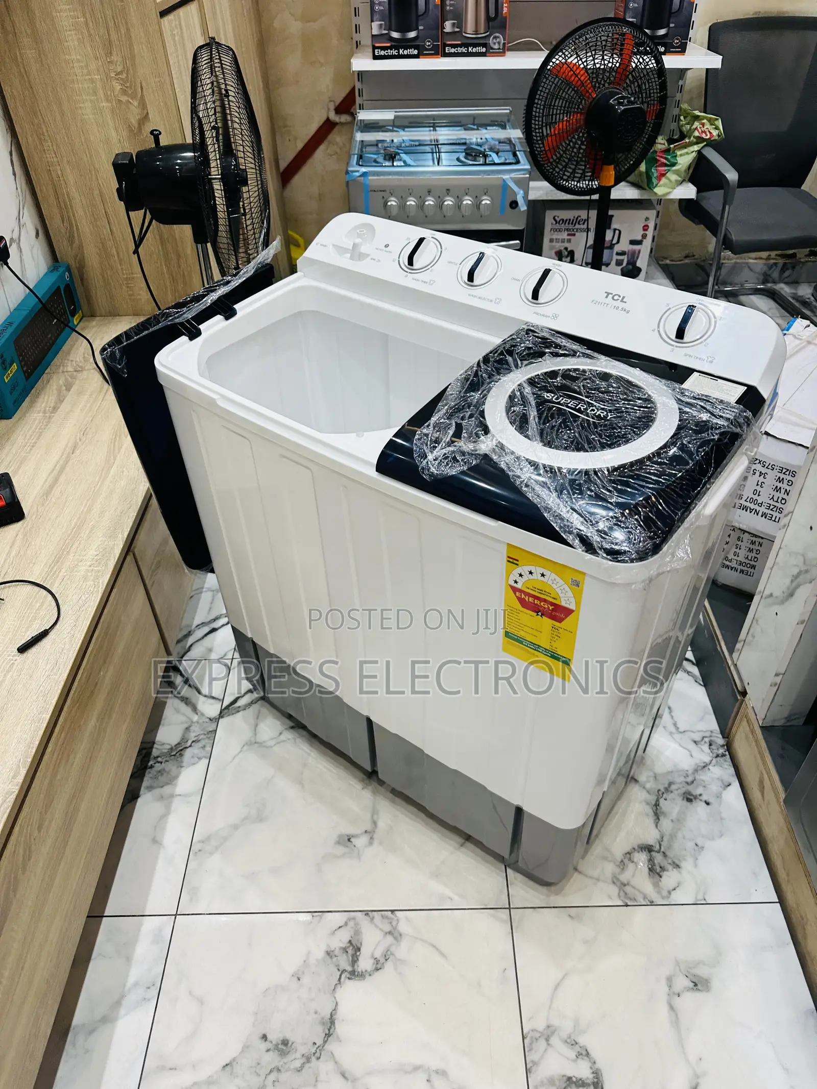 Ultra Modern Sleek TCL 10.5hp Washing Machine